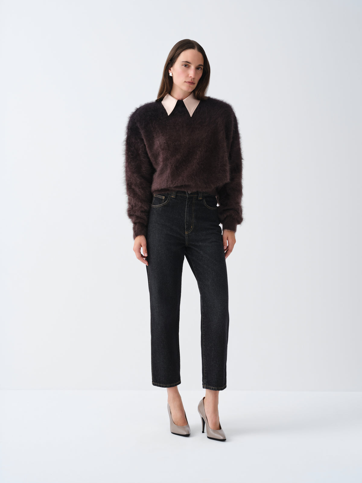 SWETER OMBRE DARK CHOCOLATE