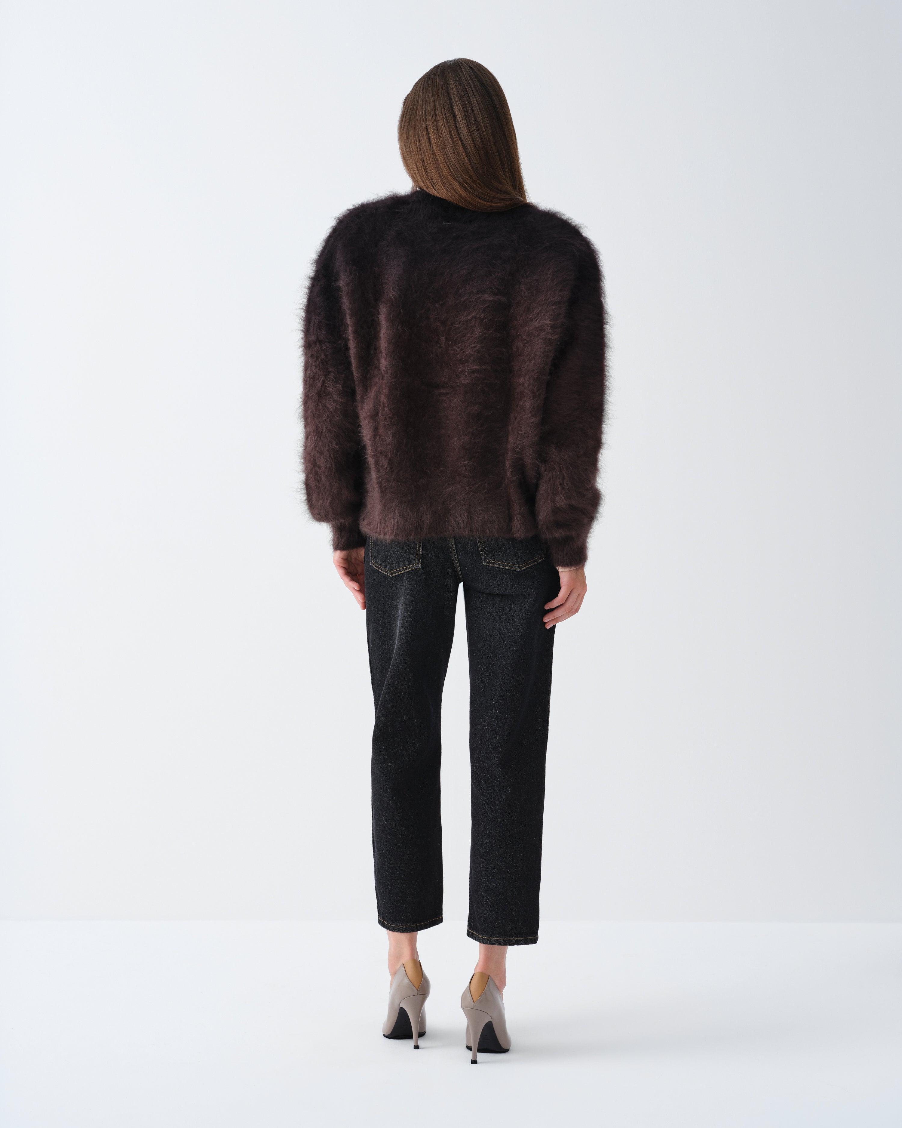 SWETER OMBRE DARK CHOCOLATE
