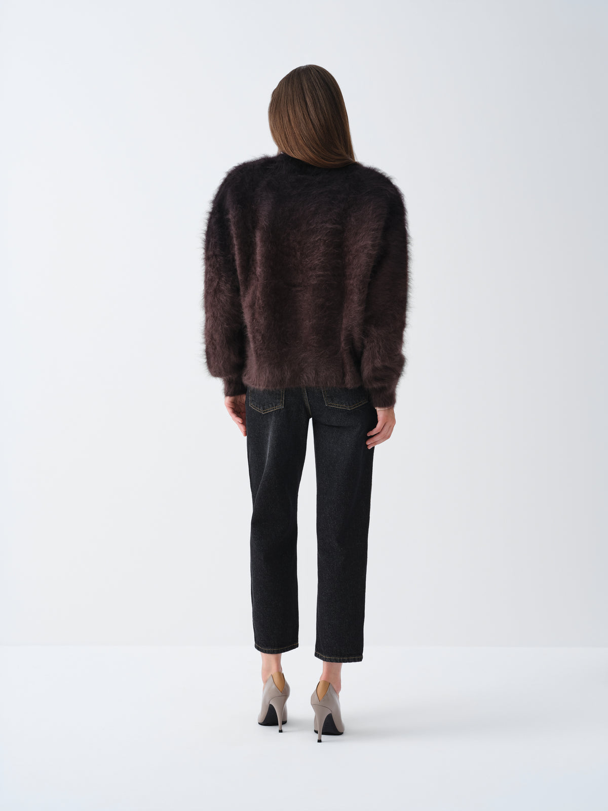 SWETER OMBRE DARK CHOCOLATE