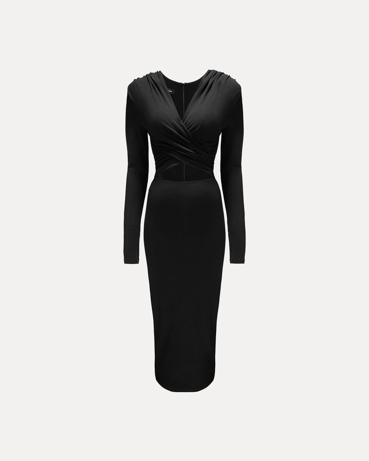 SUKIENKA MIDI DOPAMINE BLACK