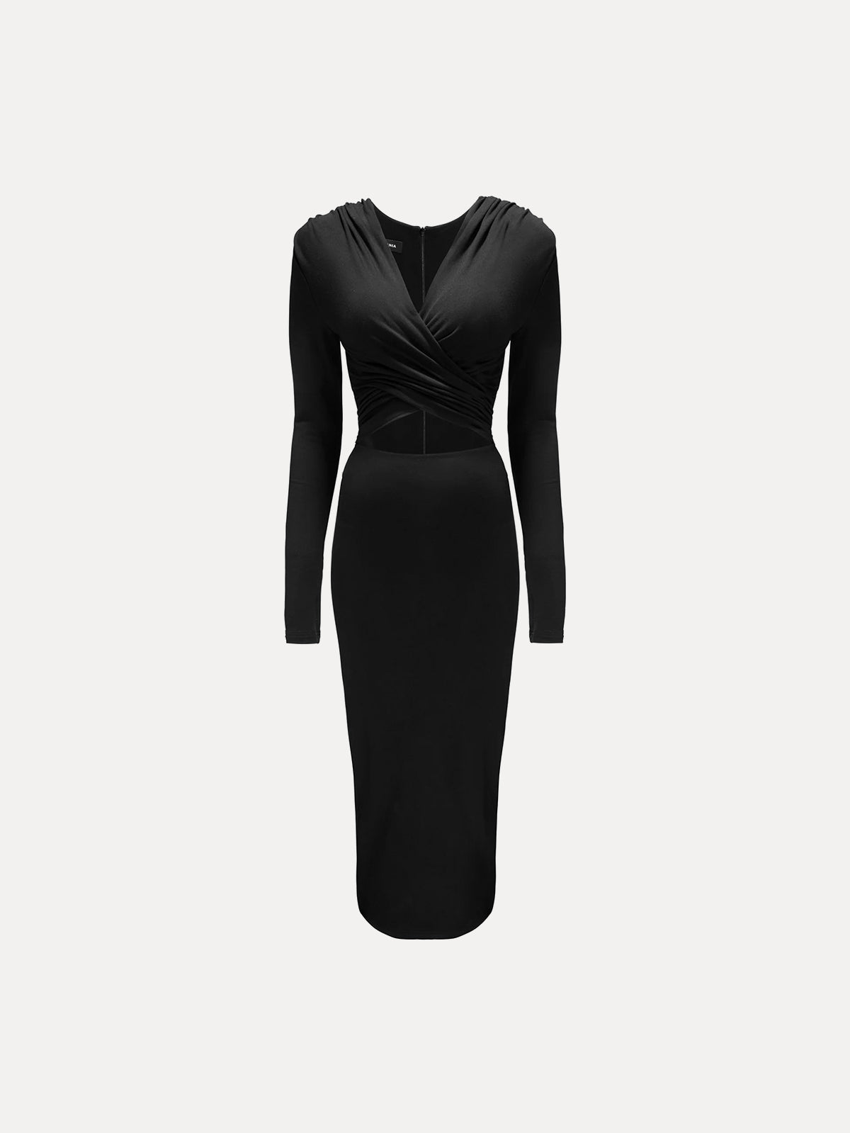 SUKIENKA MIDI DOPAMINE BLACK