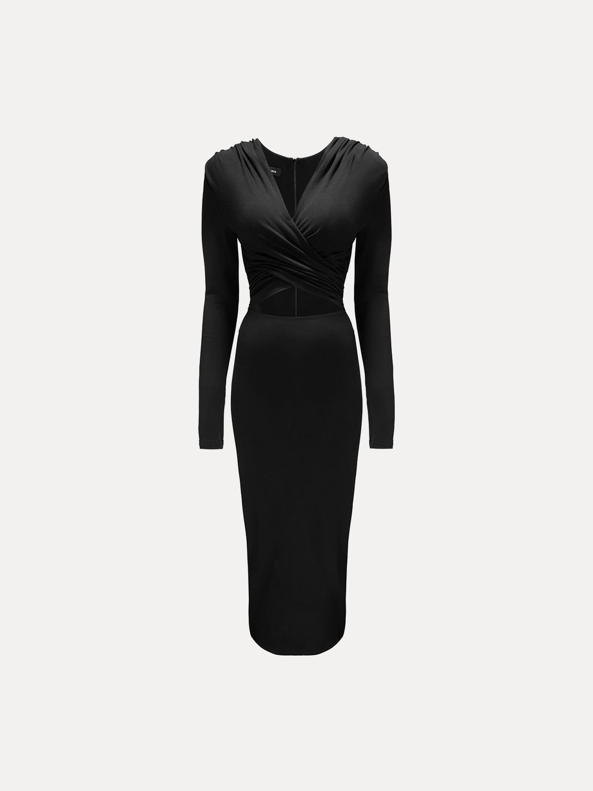 SUKIENKA MIDI DOPAMINE BLACK