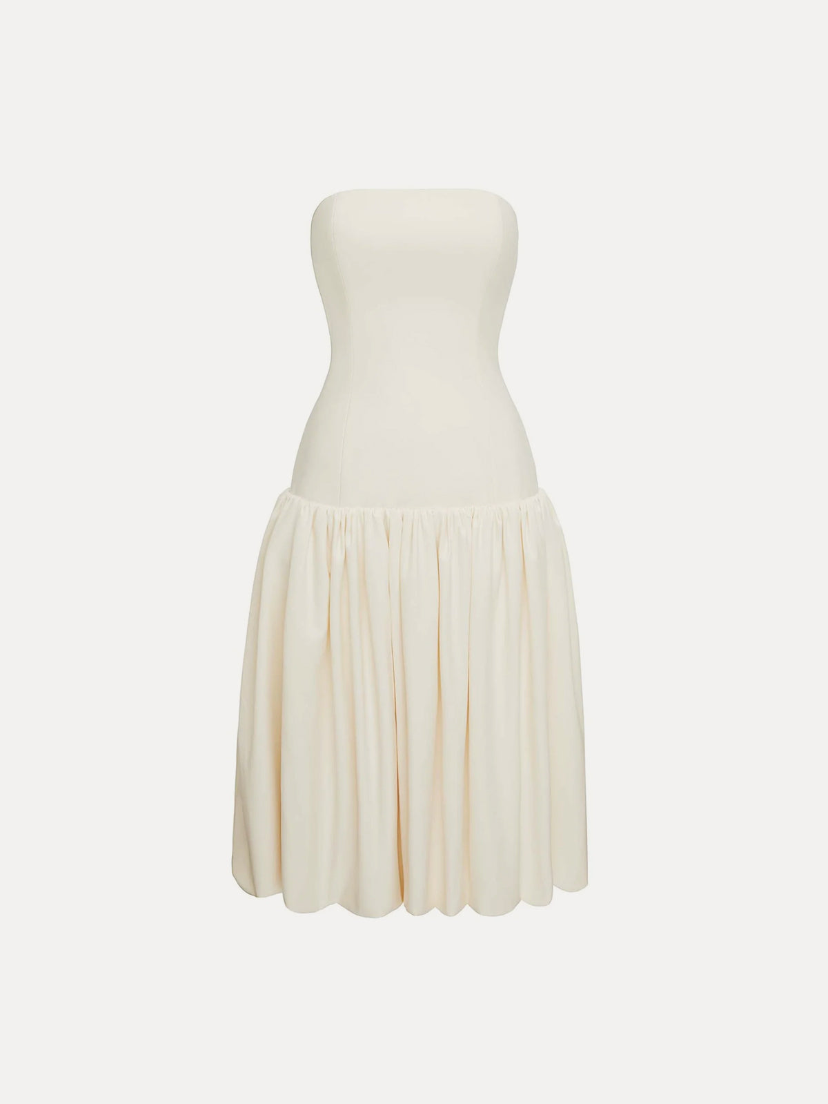SUKIENKA MIDI GRAZIE CREAM