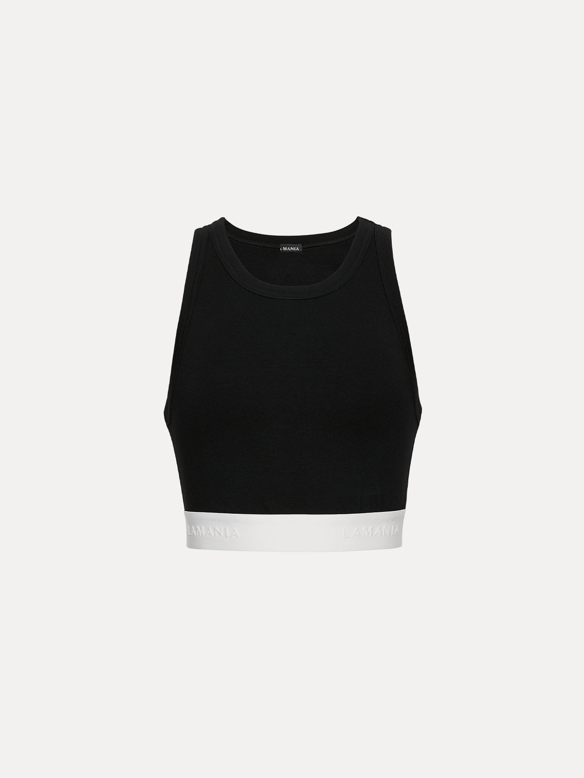 CROP TOP CANIS BLACK