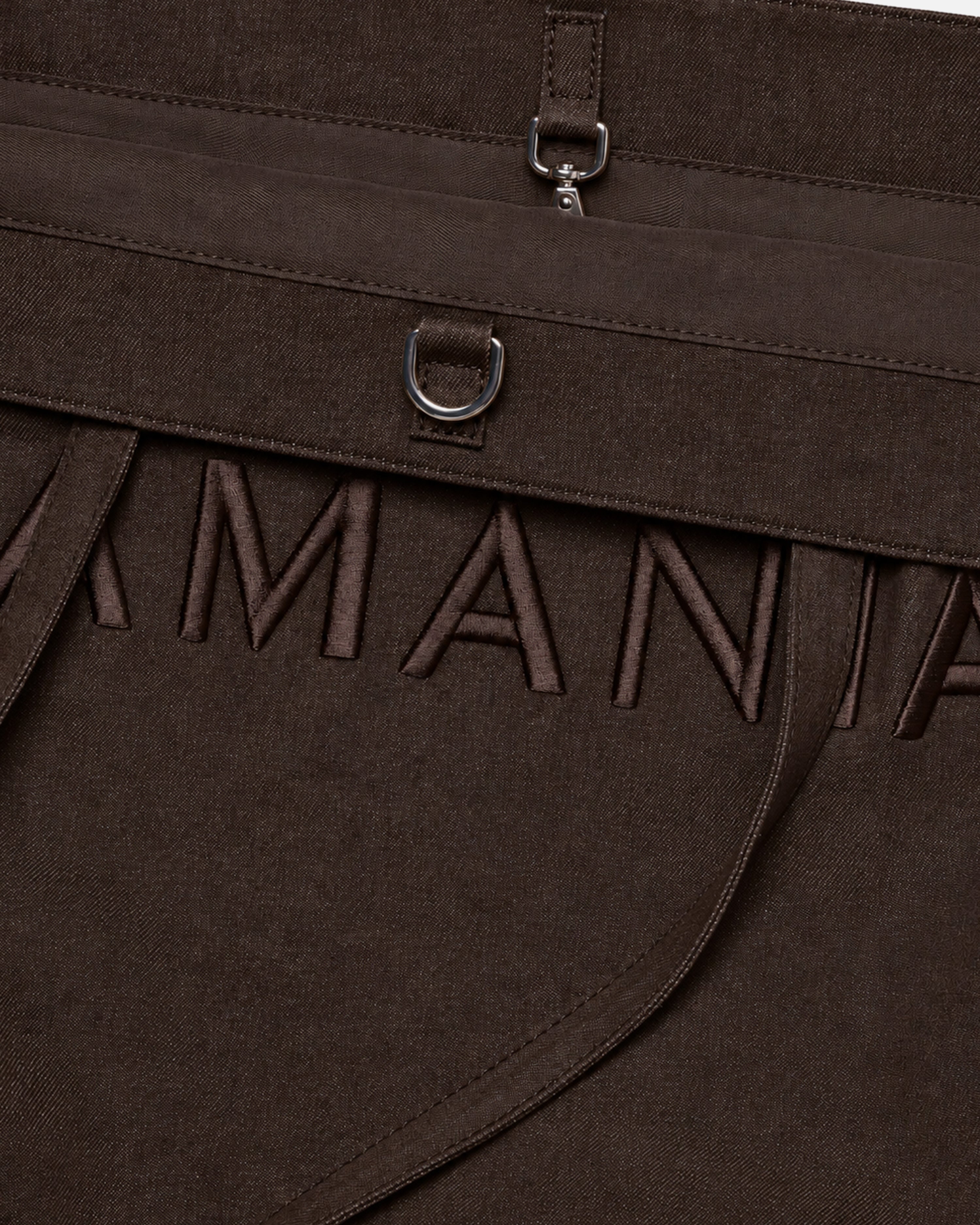 NEREA BROWN DENIM BAG