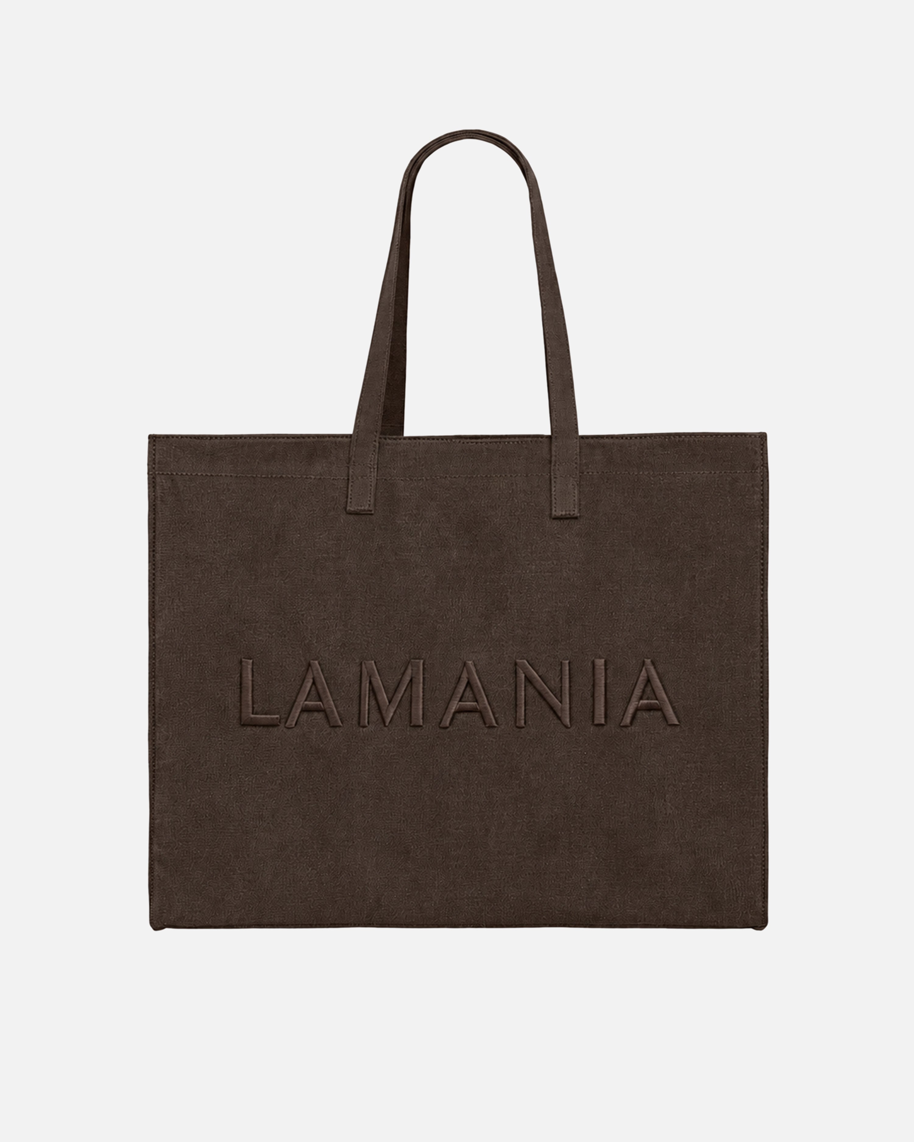 NEREA BROWN DENIM BAG