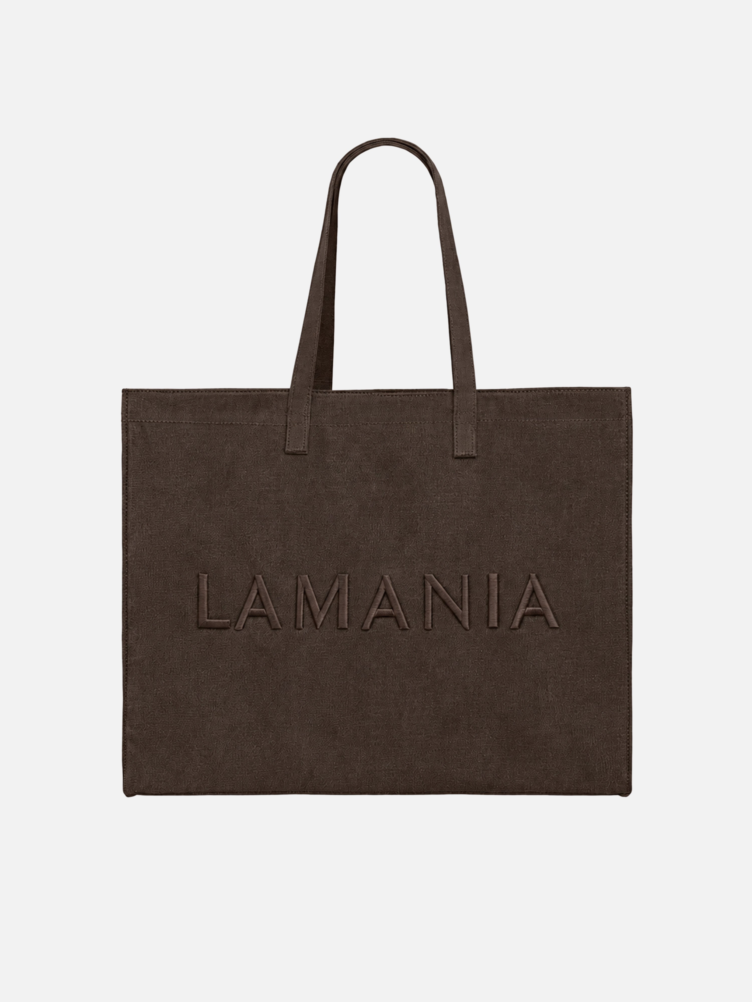 NEREA BROWN DENIM BAG