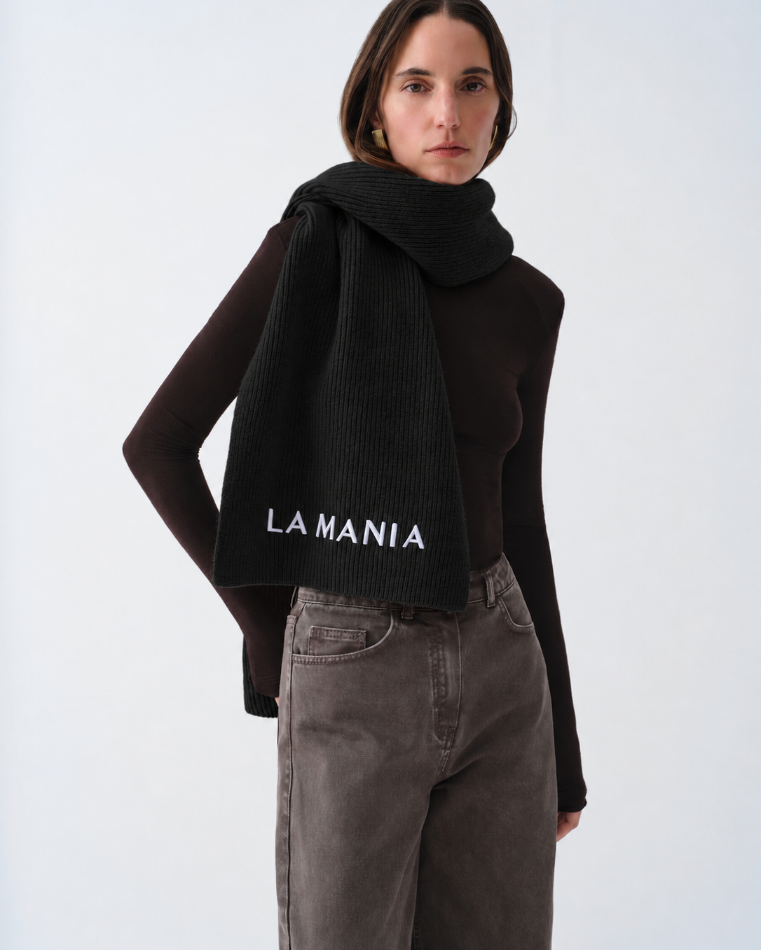 OSLO BLACK SCARF