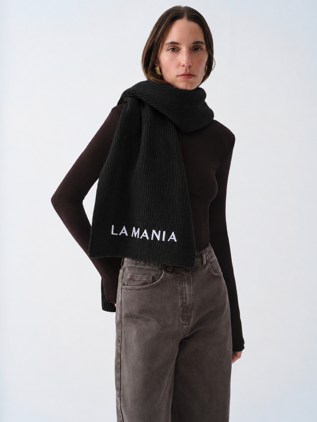 OSLO BLACK SCARF