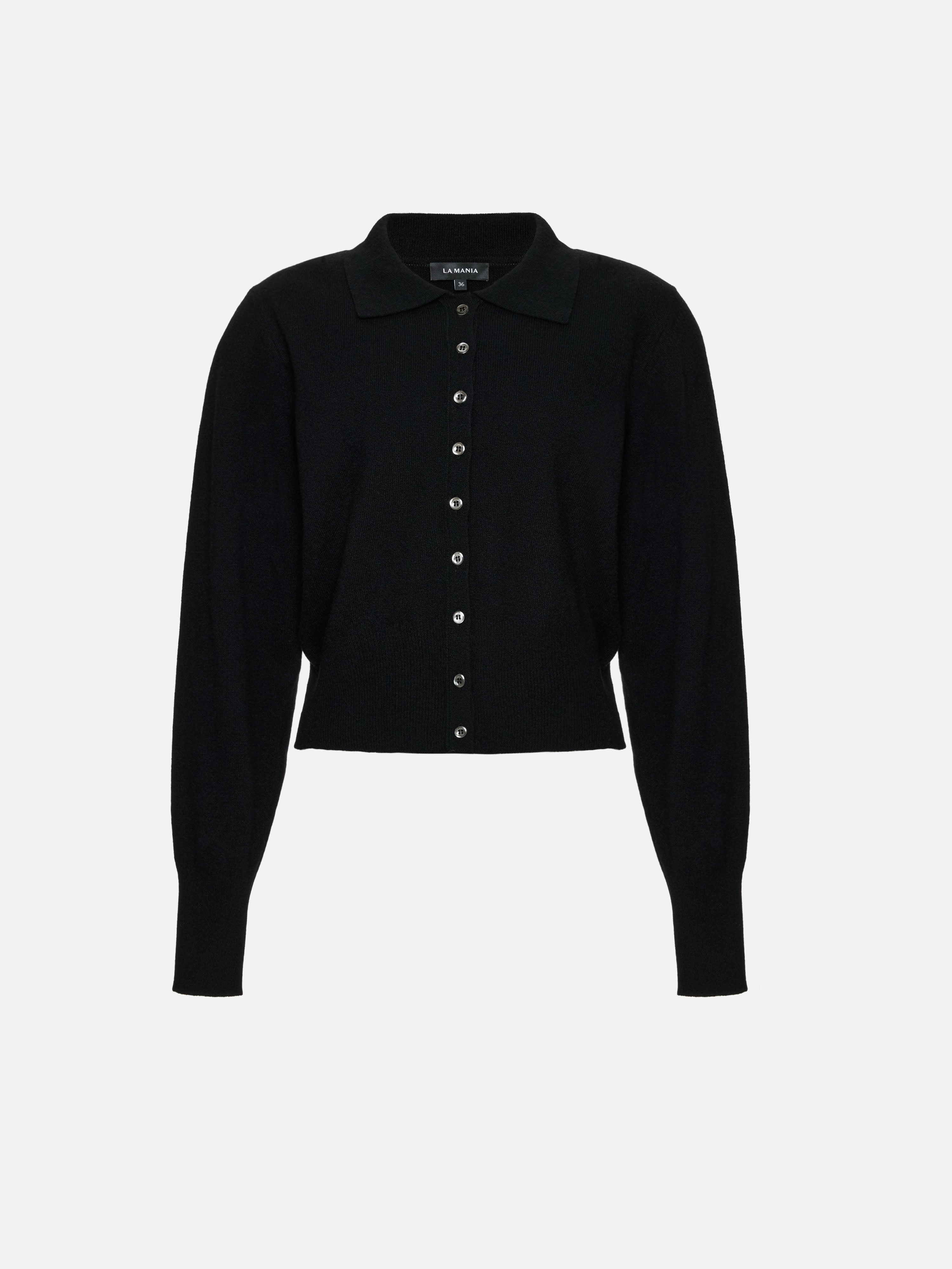 PERCY BLACK CARDIGAN