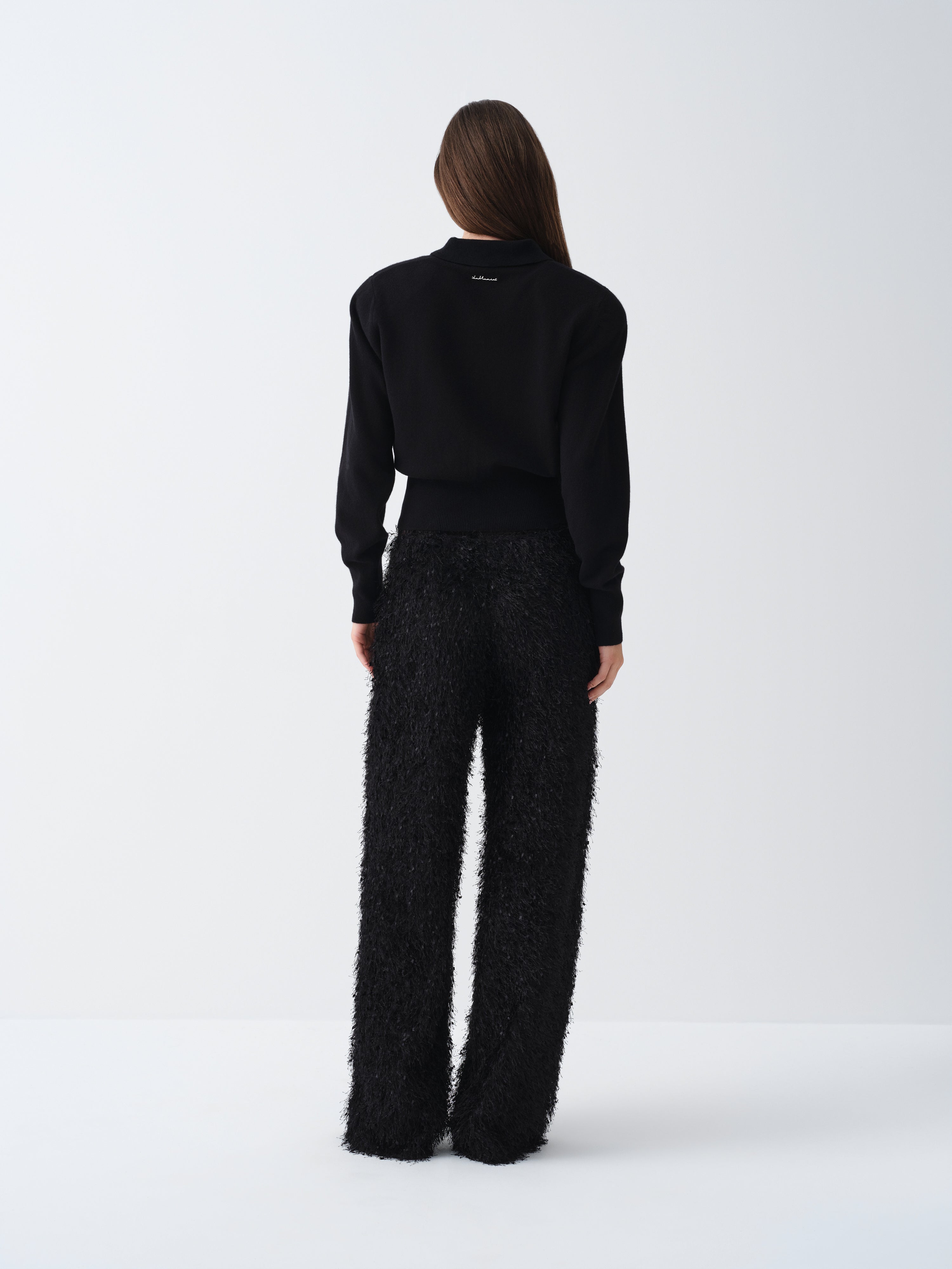 FIL BLACK TROUSERS