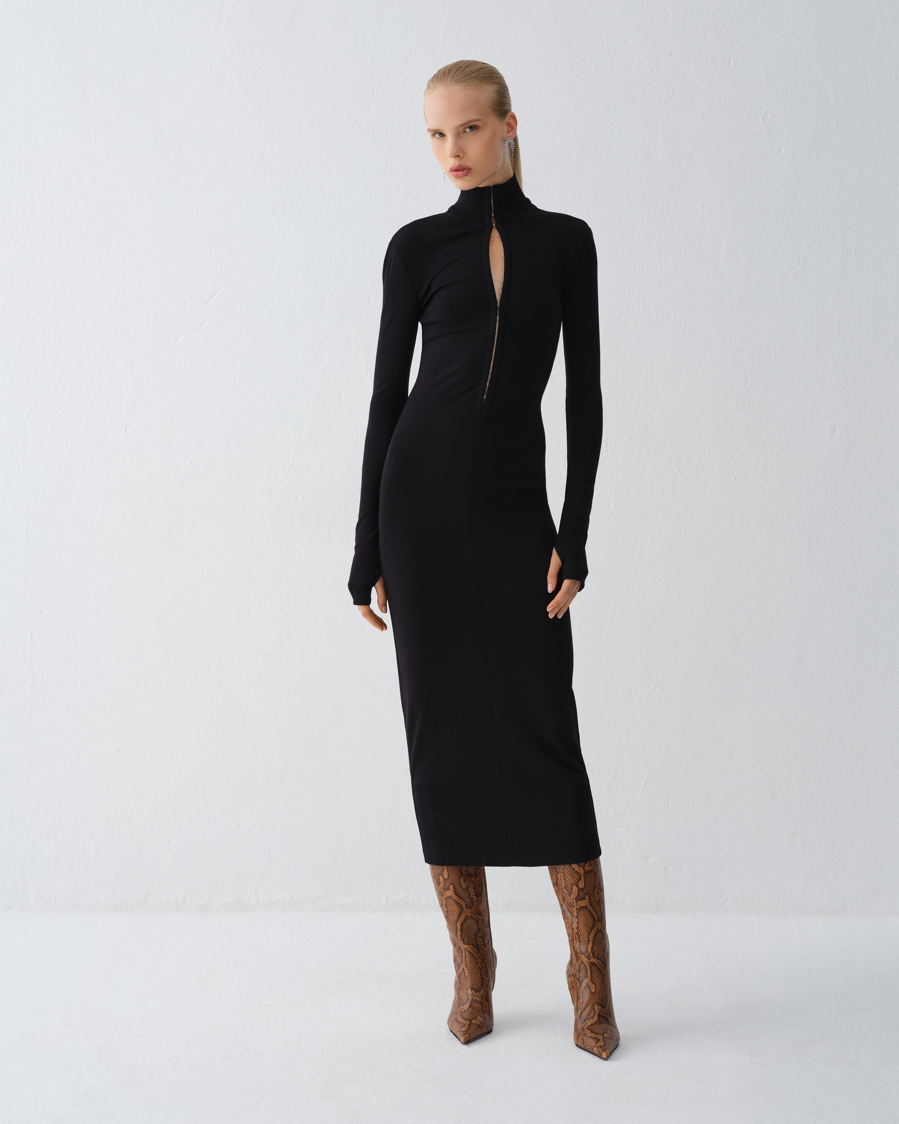SUKIENKA PETRA BLACK
