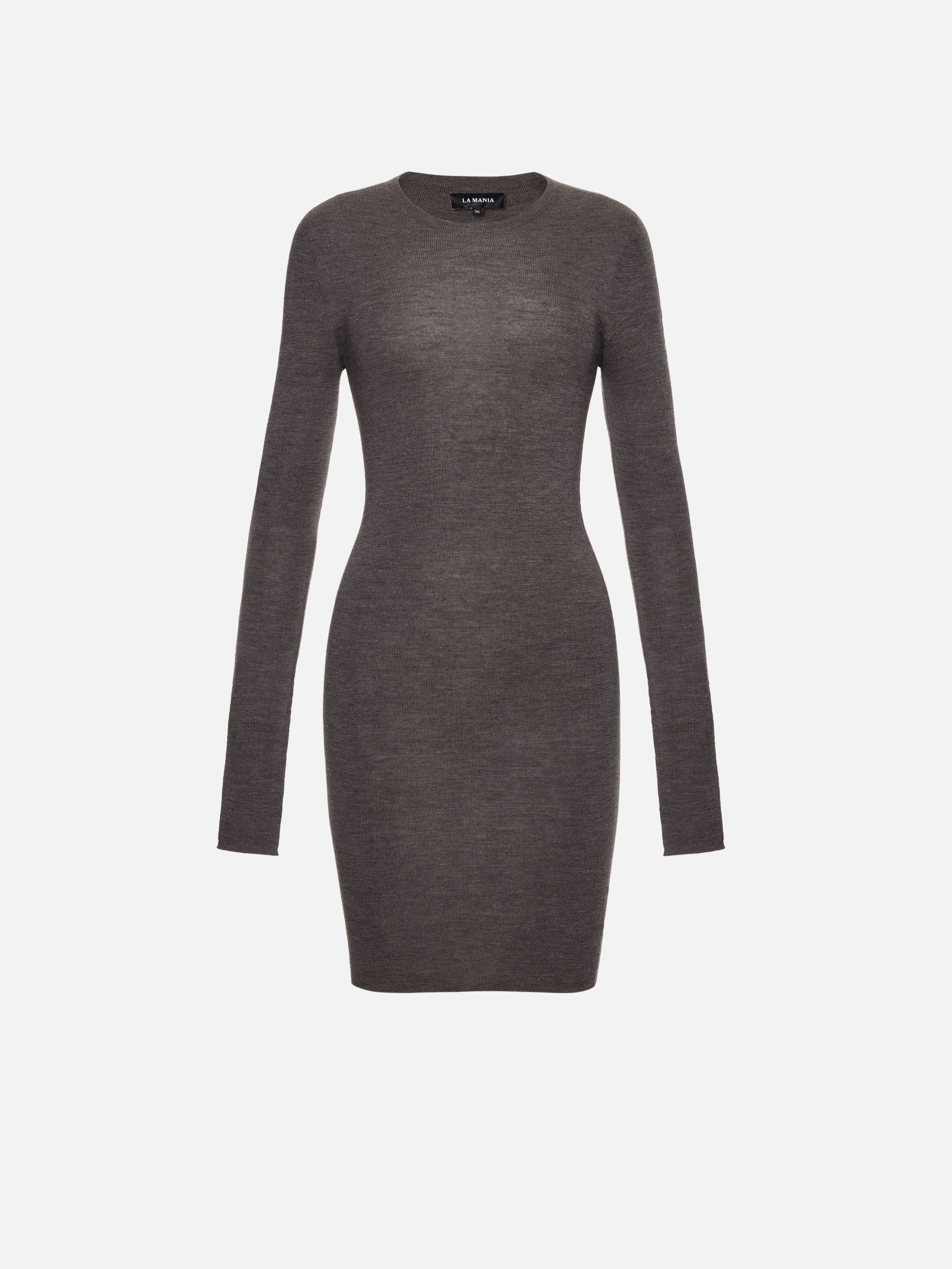 POLLY TAUPE DRESS