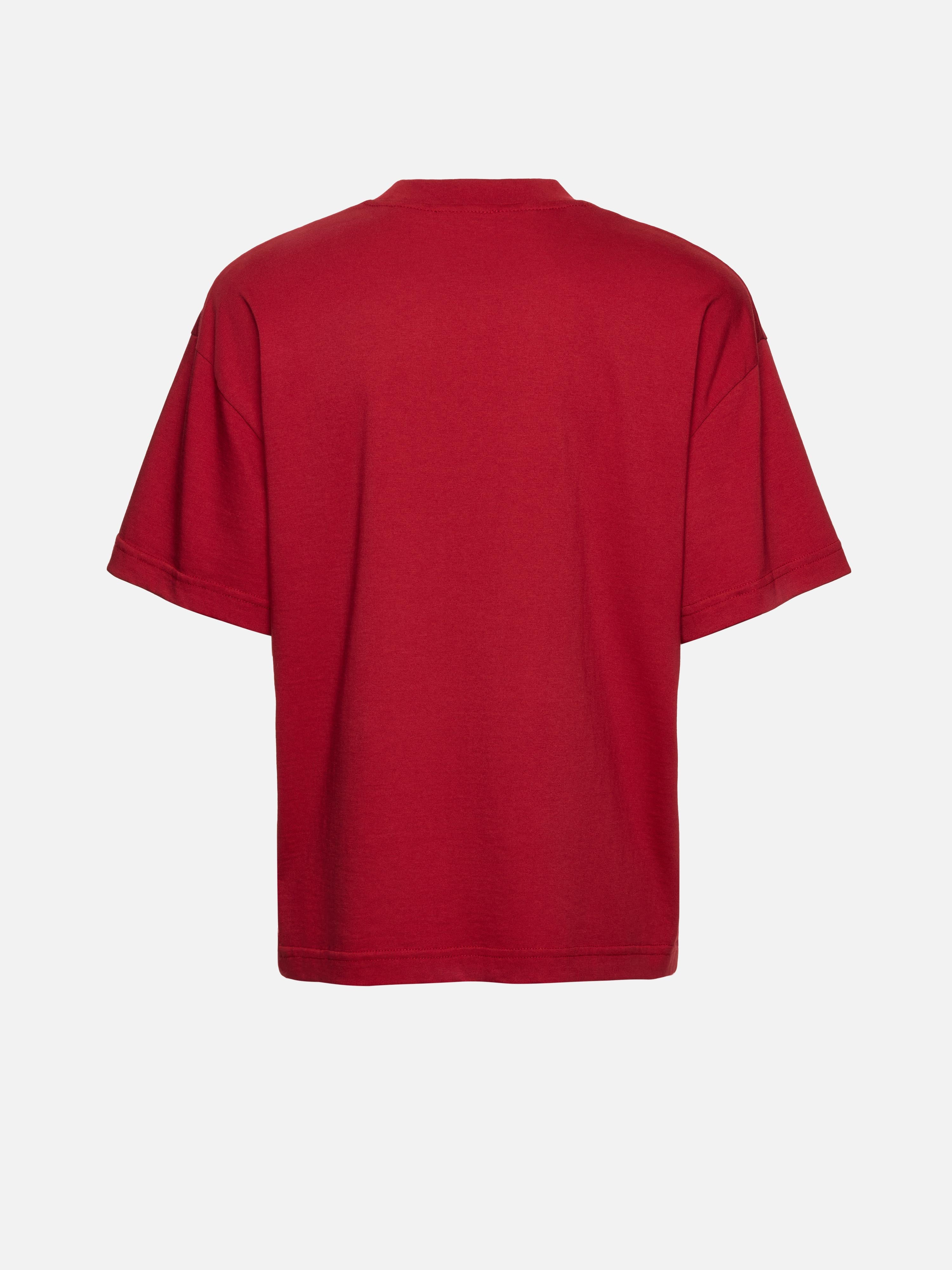 RIHO BURGUNDY T-SHIRT