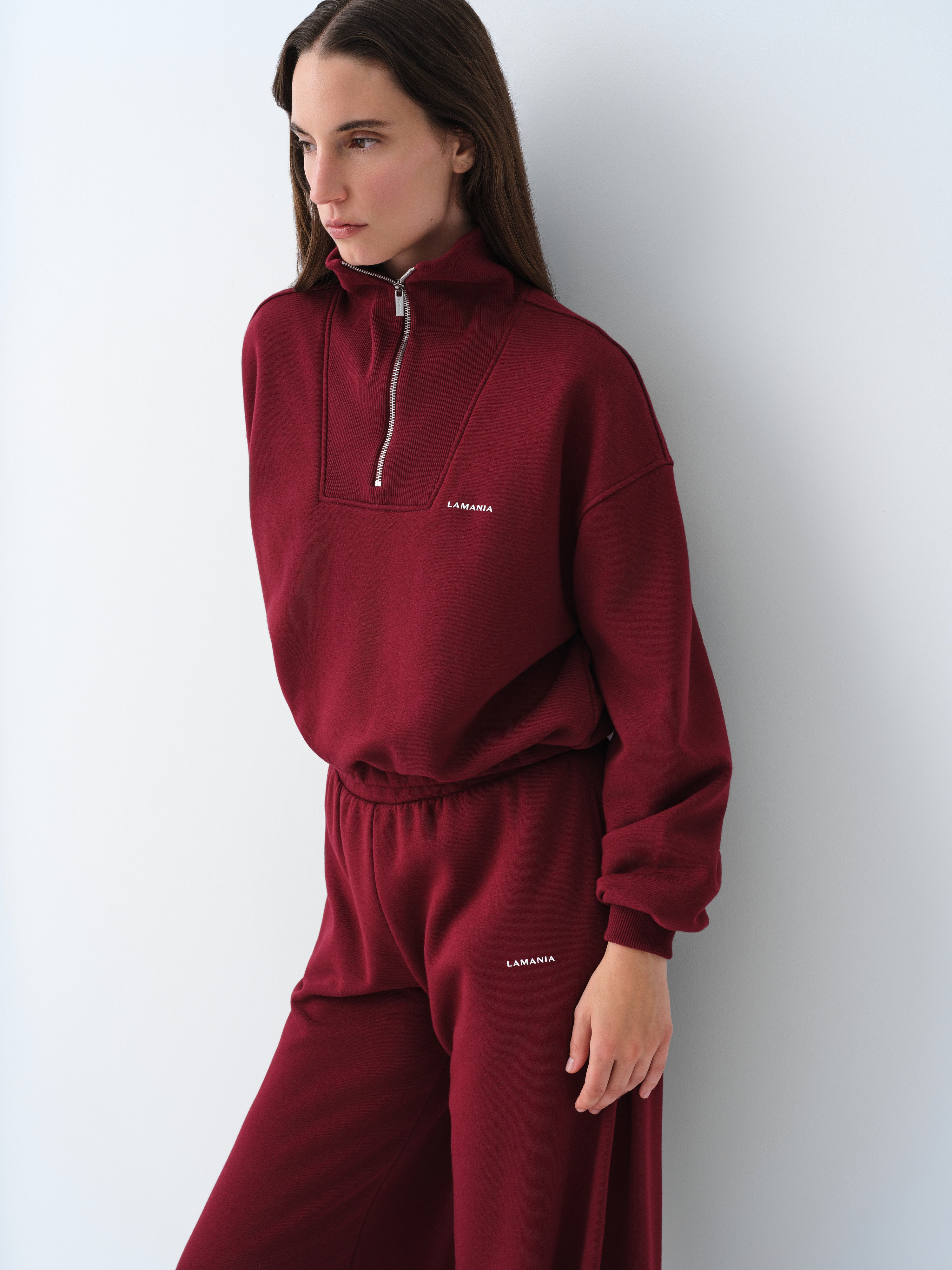 RISA BURGUNDY HOODIE