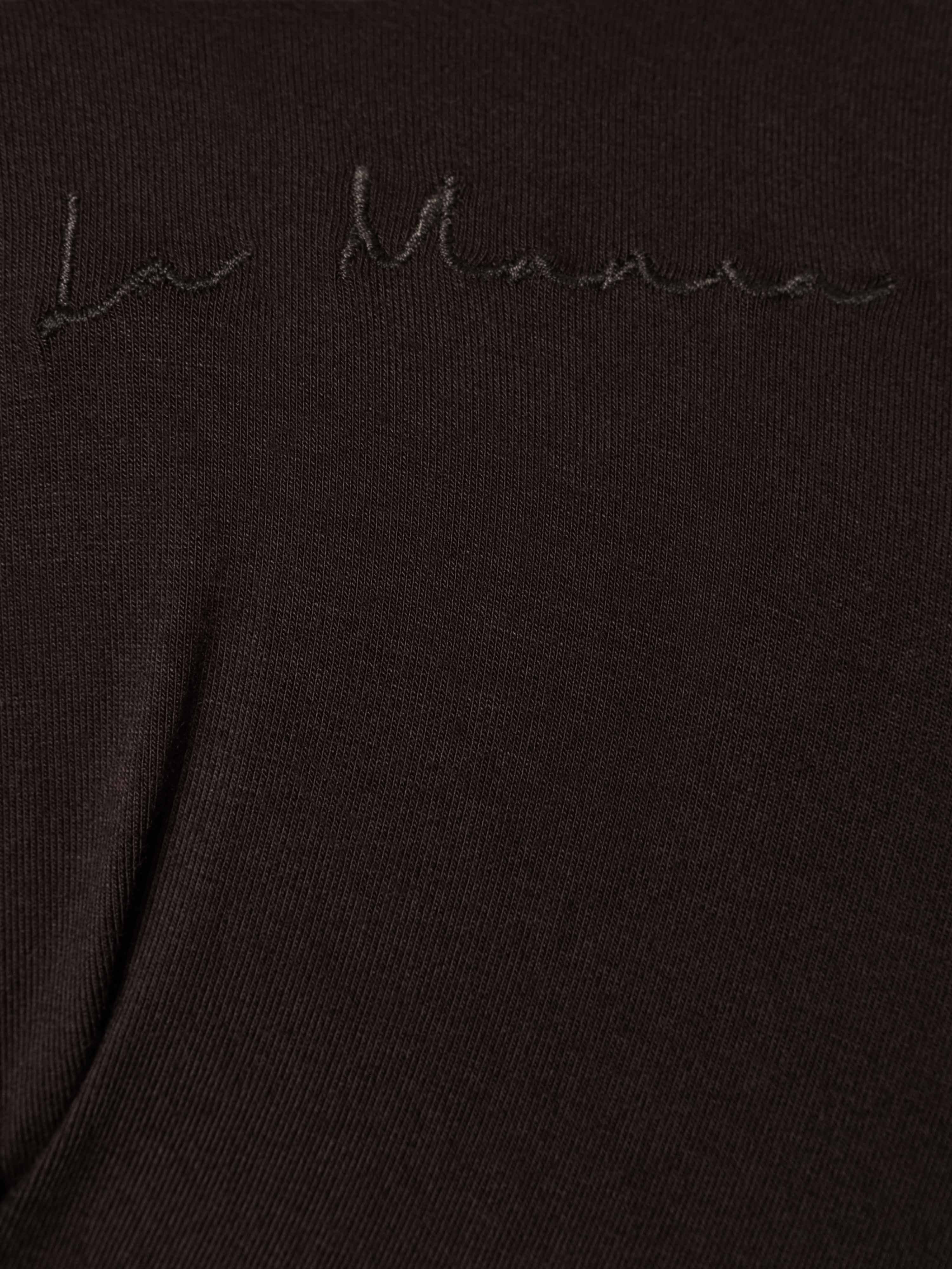 SANNE LONG SLEEVE DARK CHOCOLATE