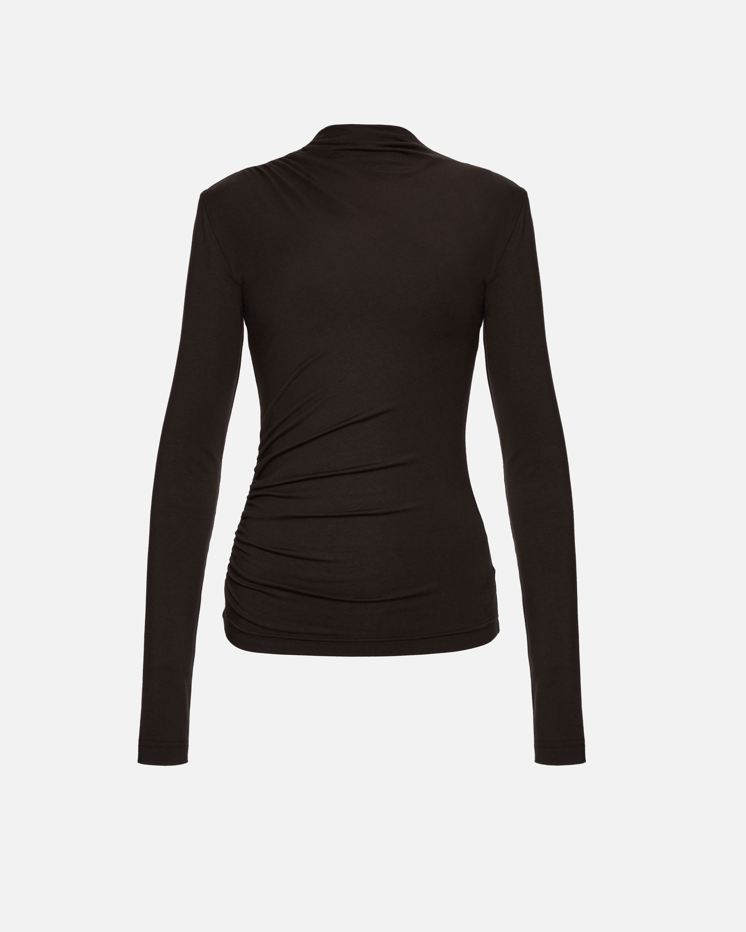 LONGSLEEVE SANNE DARK CHOCOLATE