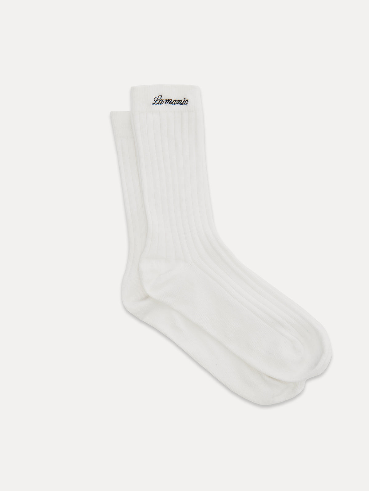 SKARPETKI RIBBED WHITE 2 PACK