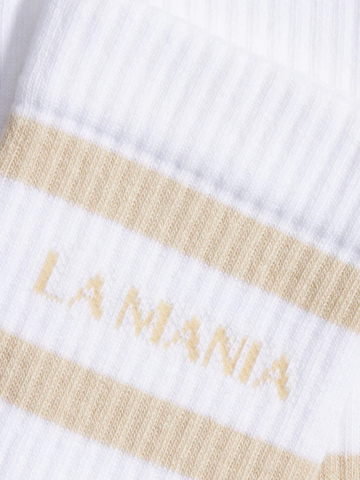 SKARPETKI SPORT WHITE-BEIGE