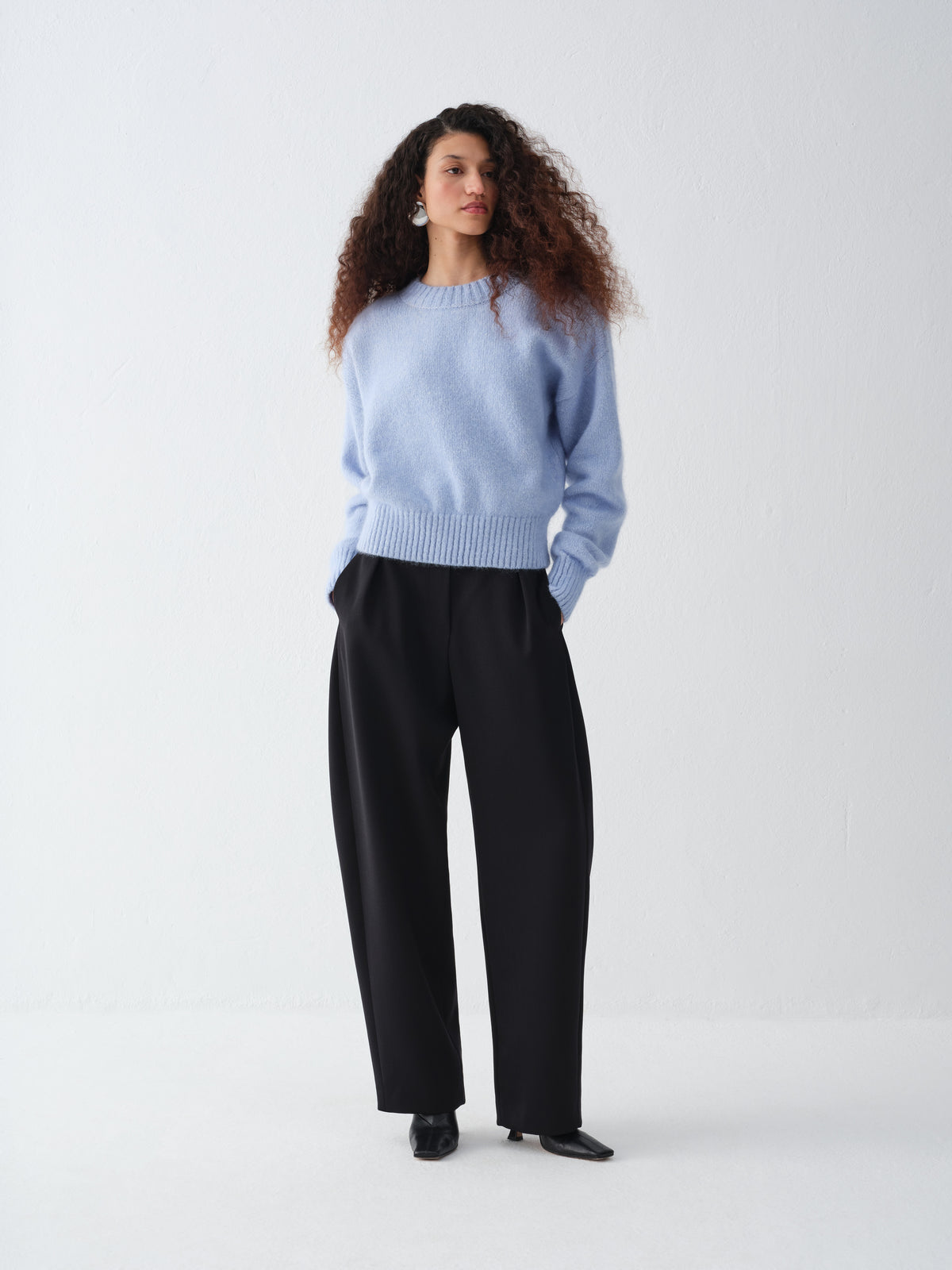 THEIA LIGHT BLUE SWEATER