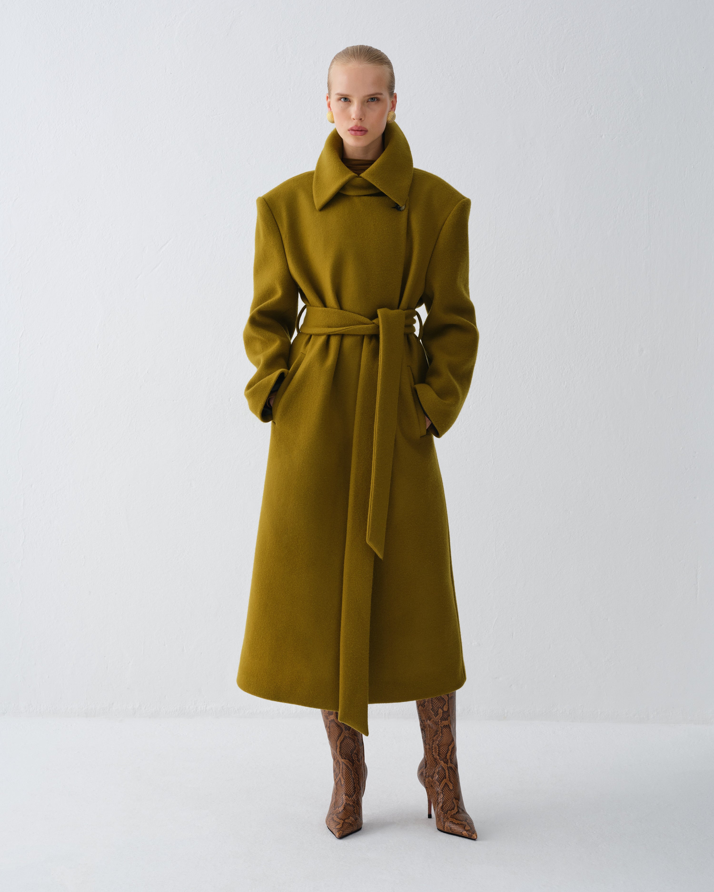 PŁASZCZ TINDRA OLIVE