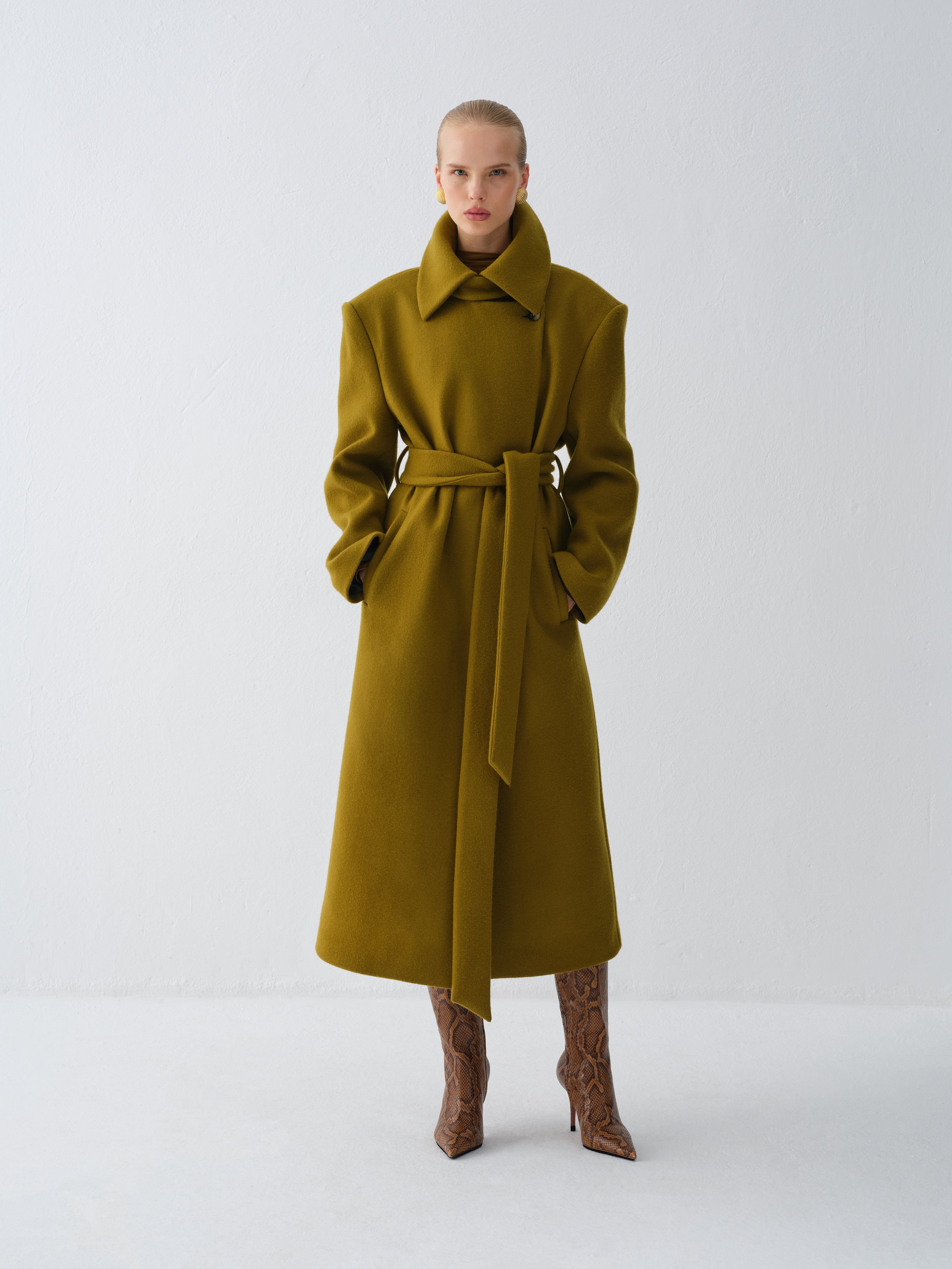 PŁASZCZ TINDRA OLIVE