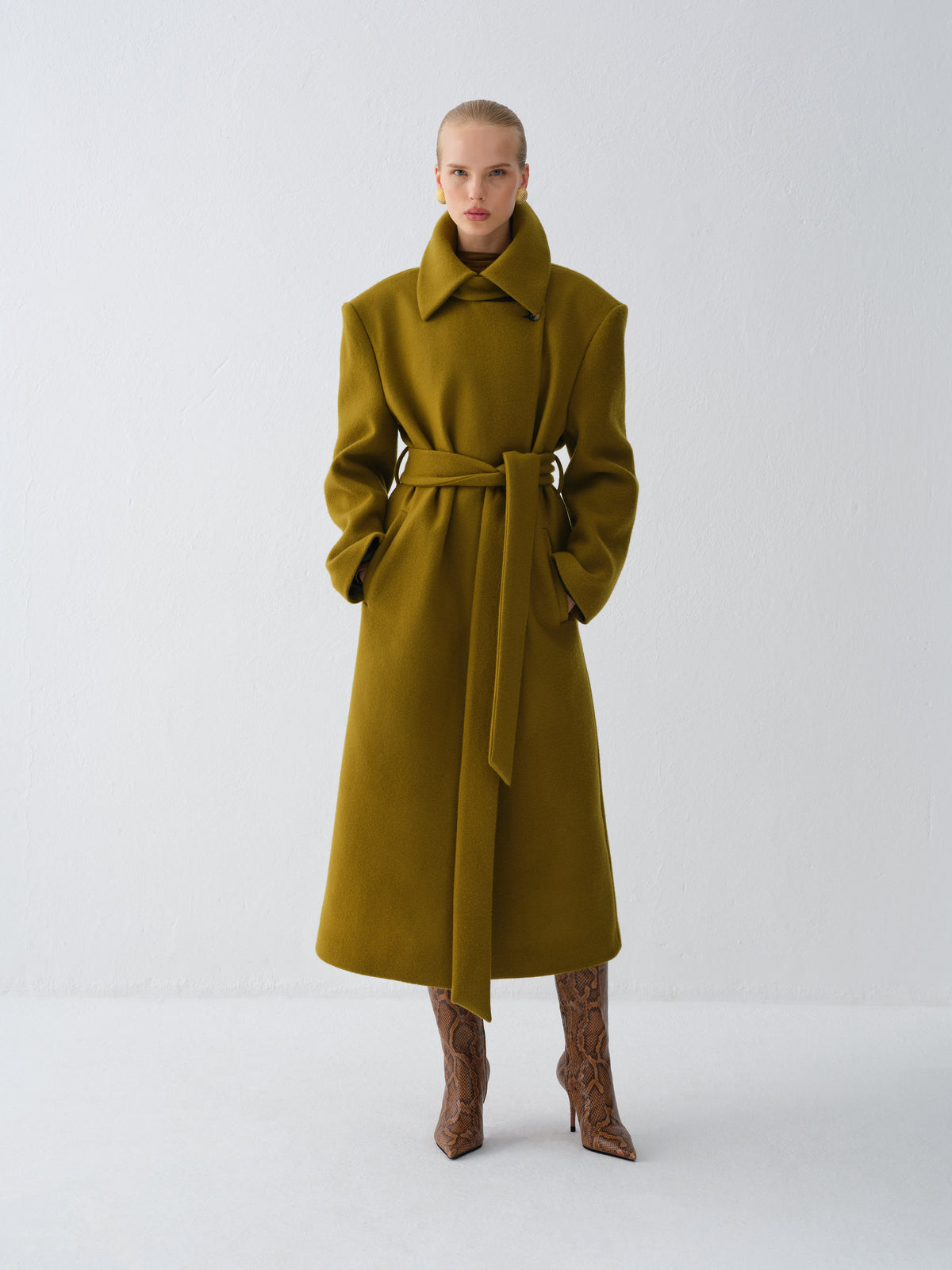 PŁASZCZ TINDRA OLIVE
