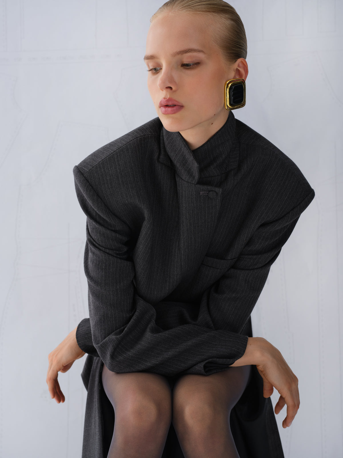 MARYNARKA TRISTANNE DARK GREY MELANGE