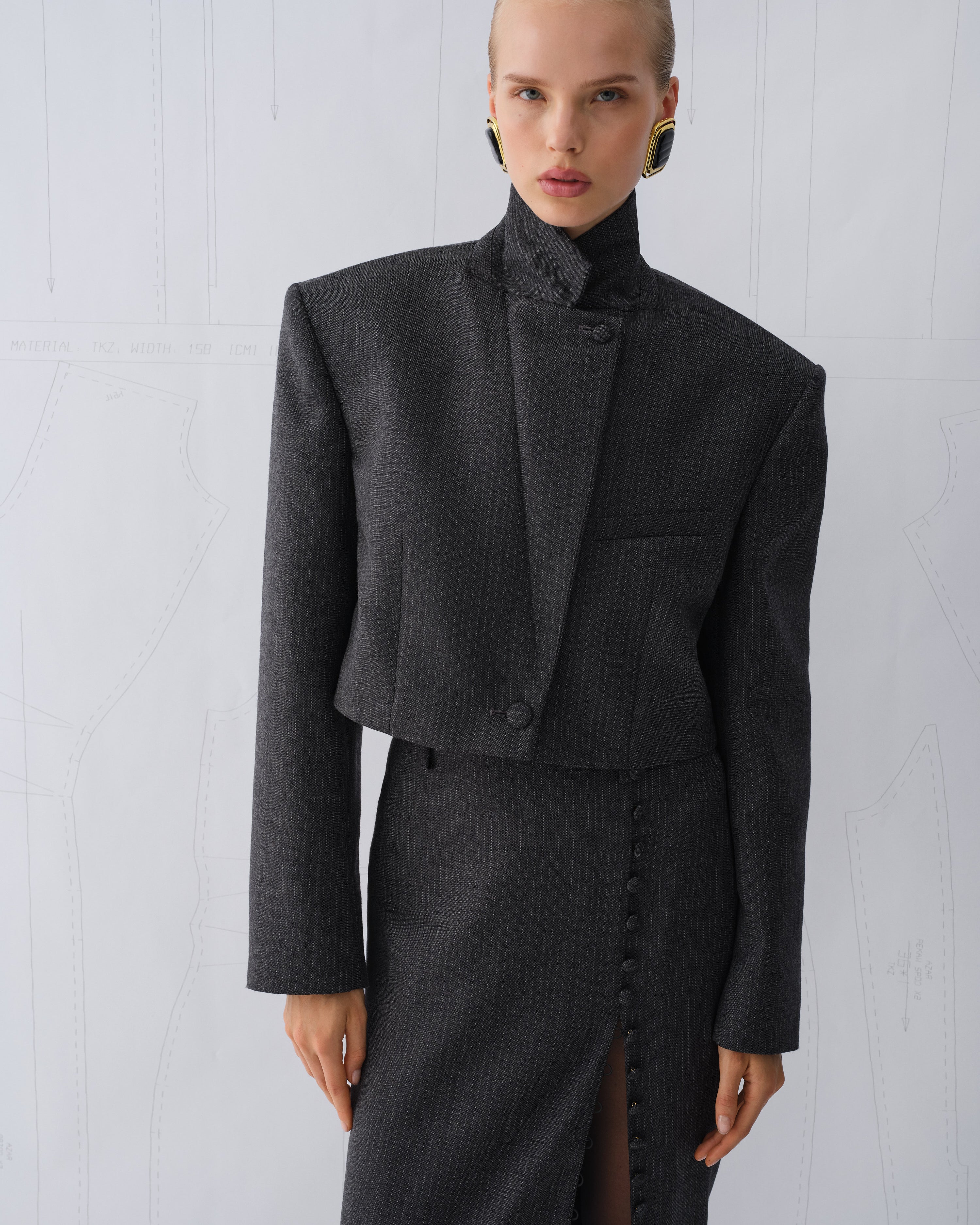MARYNARKA TRISTANNE DARK GREY MELANGE