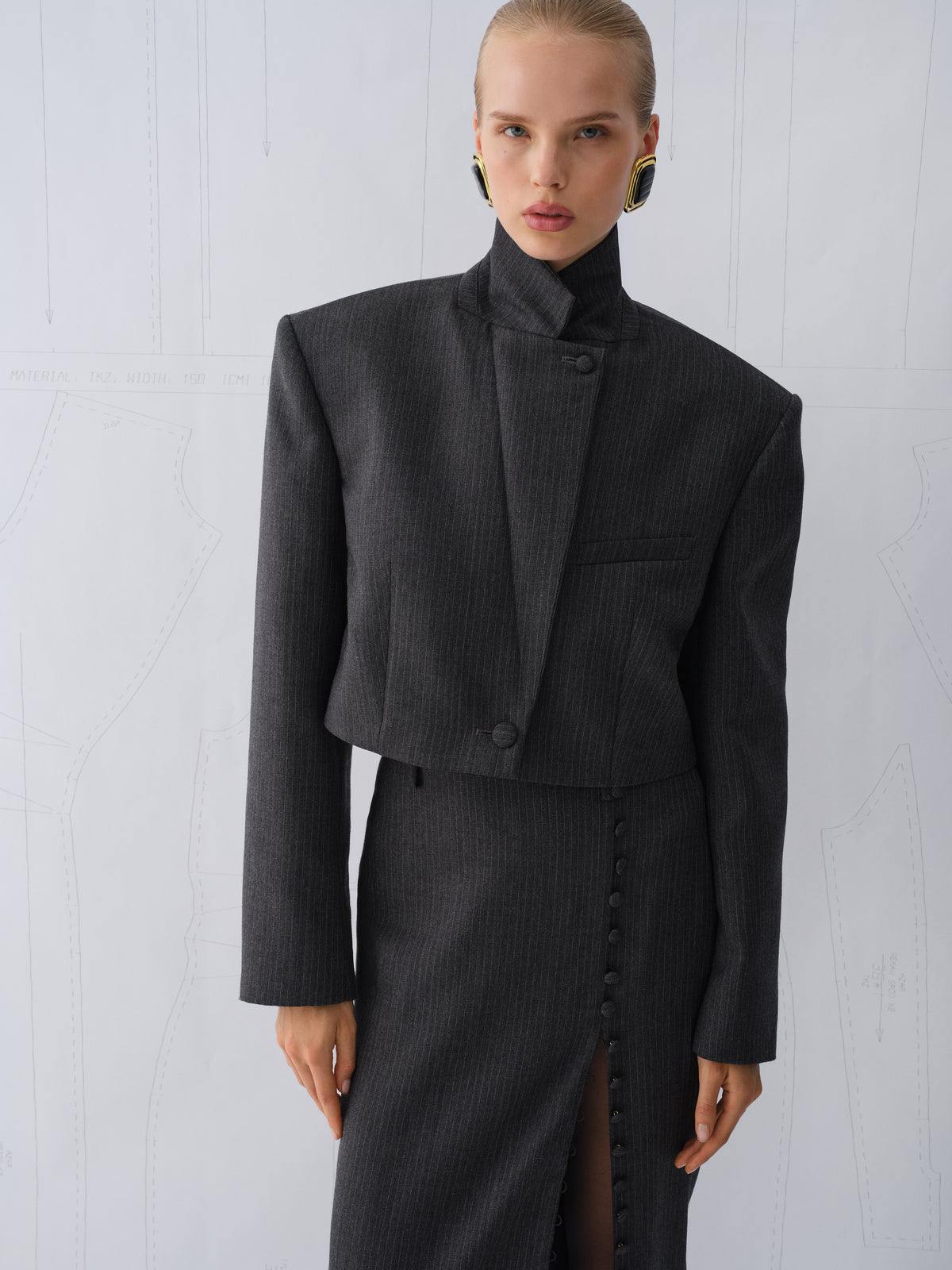 MARYNARKA TRISTANNE DARK GREY MELANGE