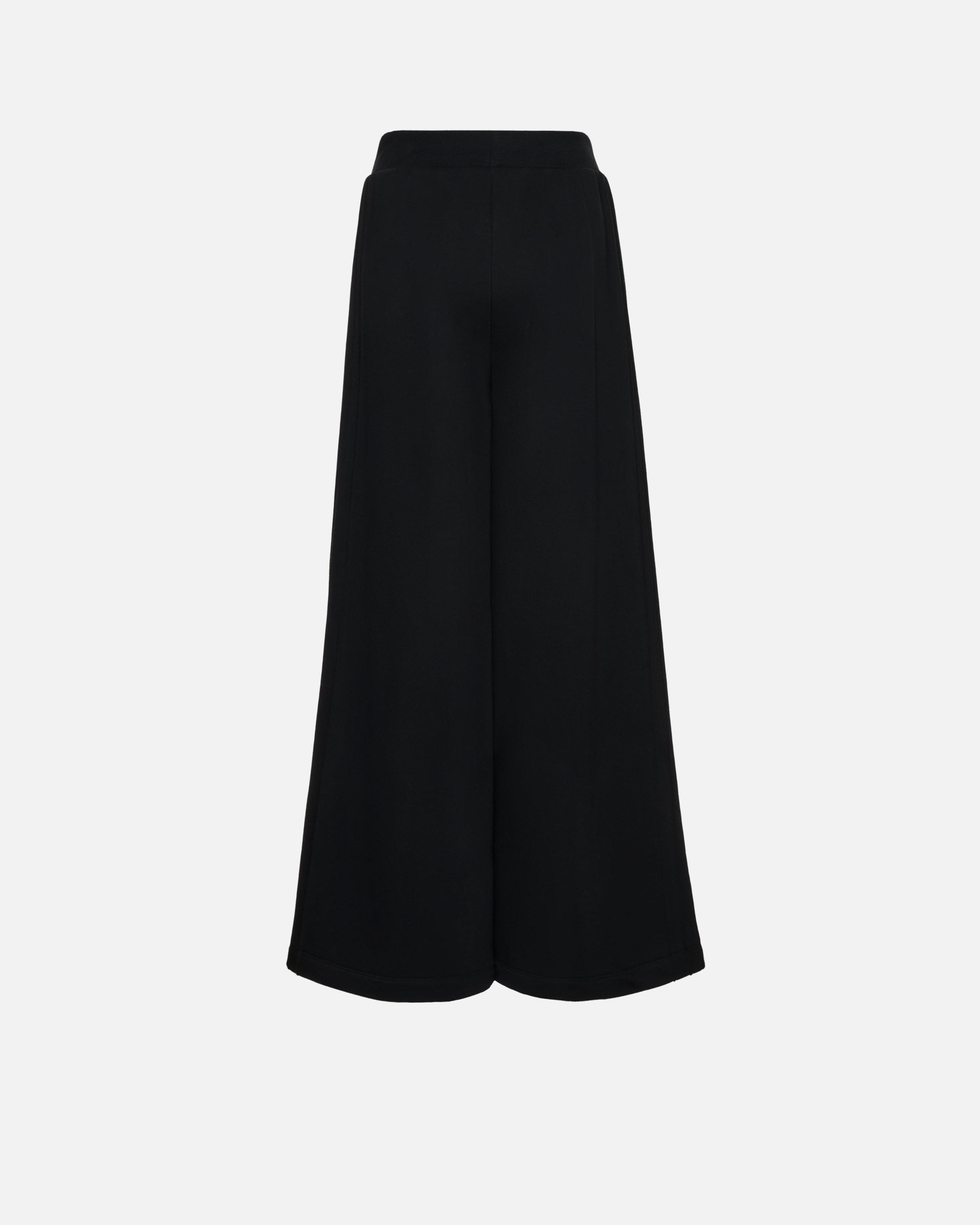 TUCK BLACK SWEATPANTS