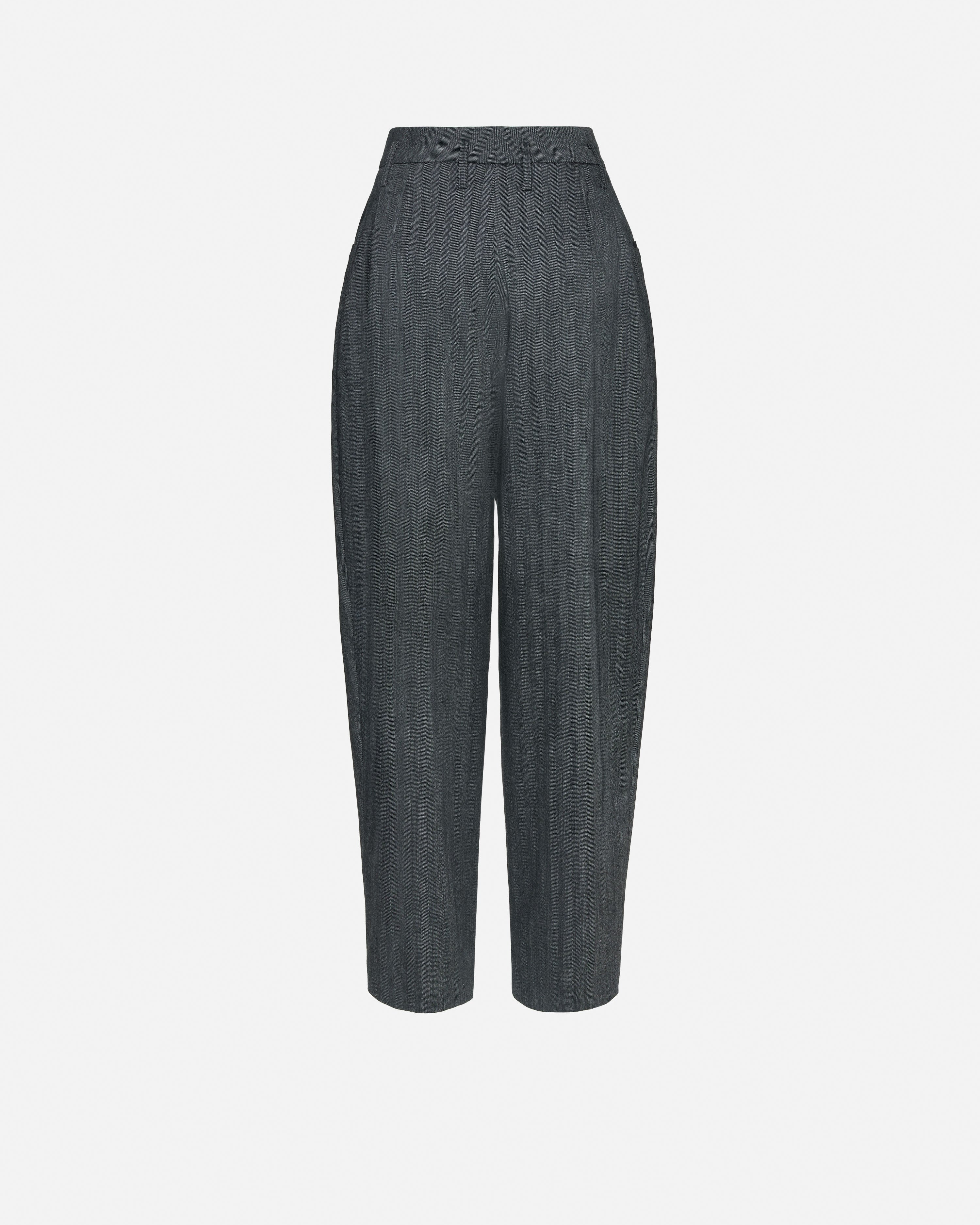 VESARO GRAPHITE SUIT TROUSERS