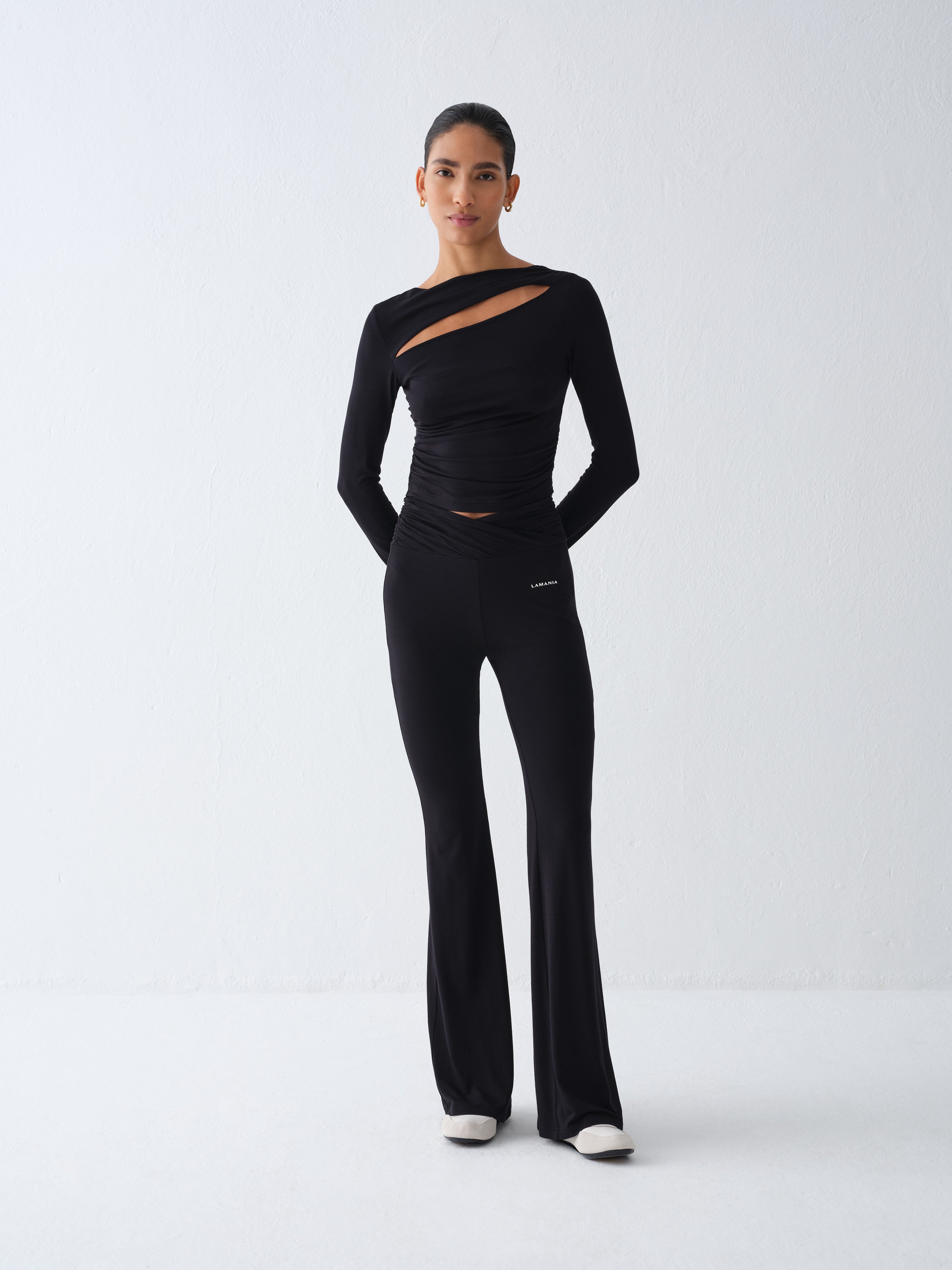 PALMER BLACK LEGGINGS