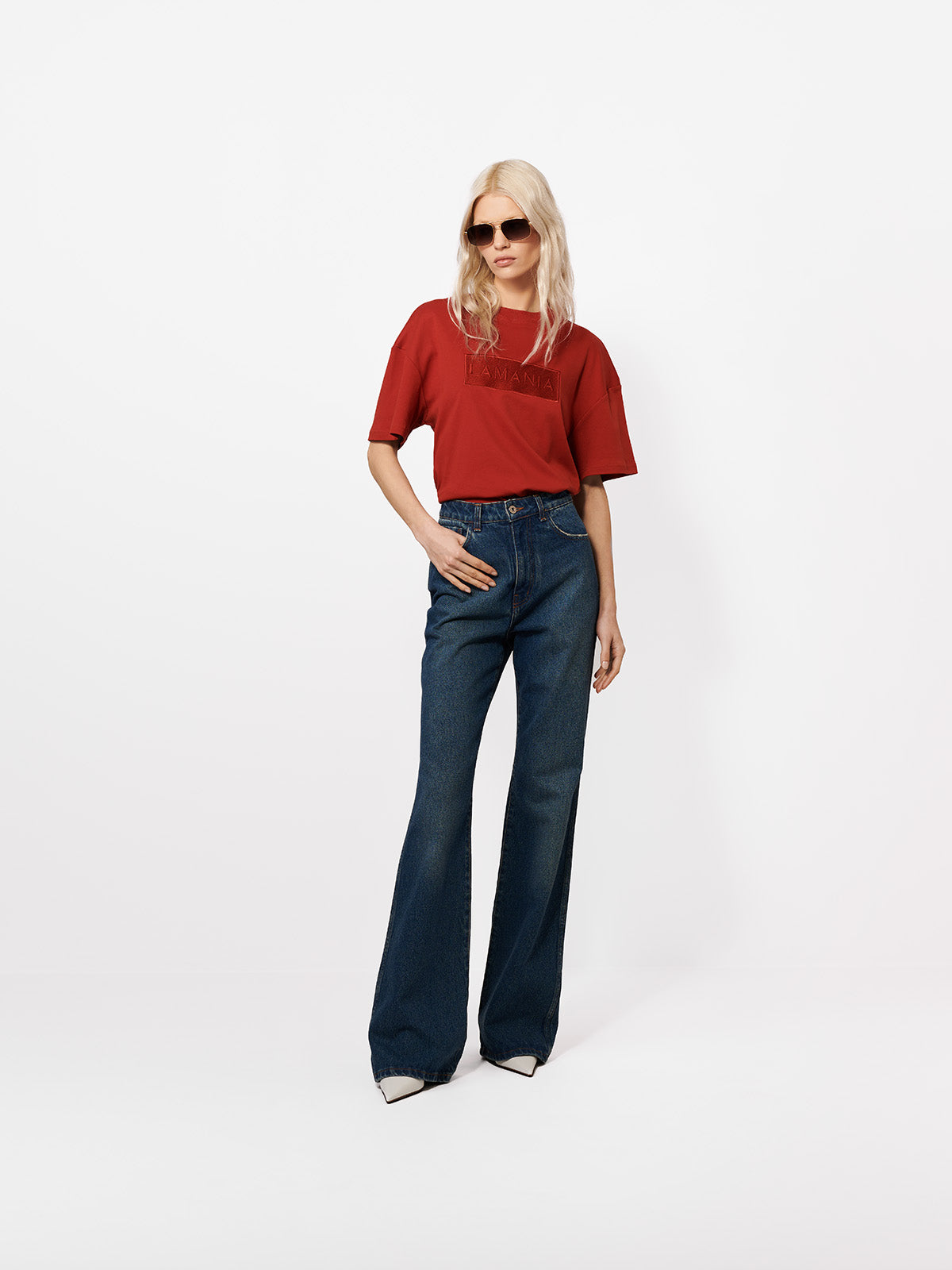 T-SHIRT ALISA BRICK RED