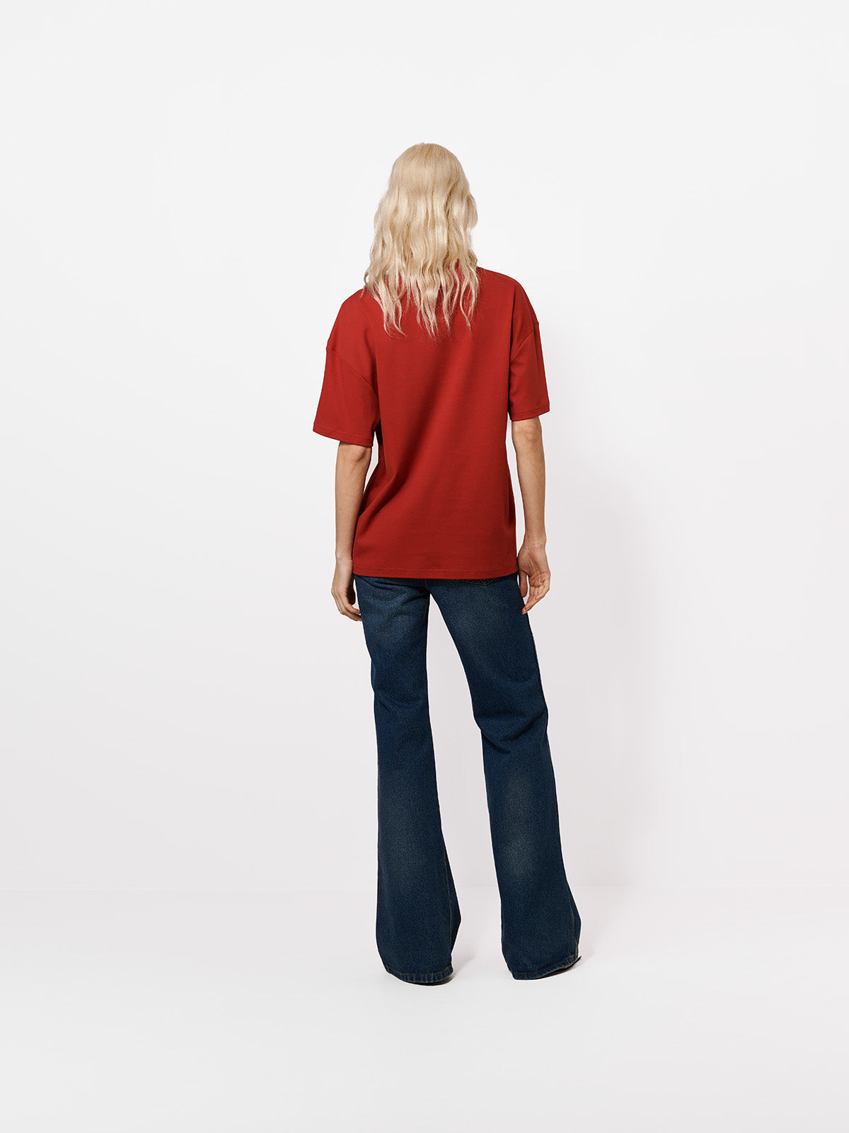 T-SHIRT ALISA BRICK RED