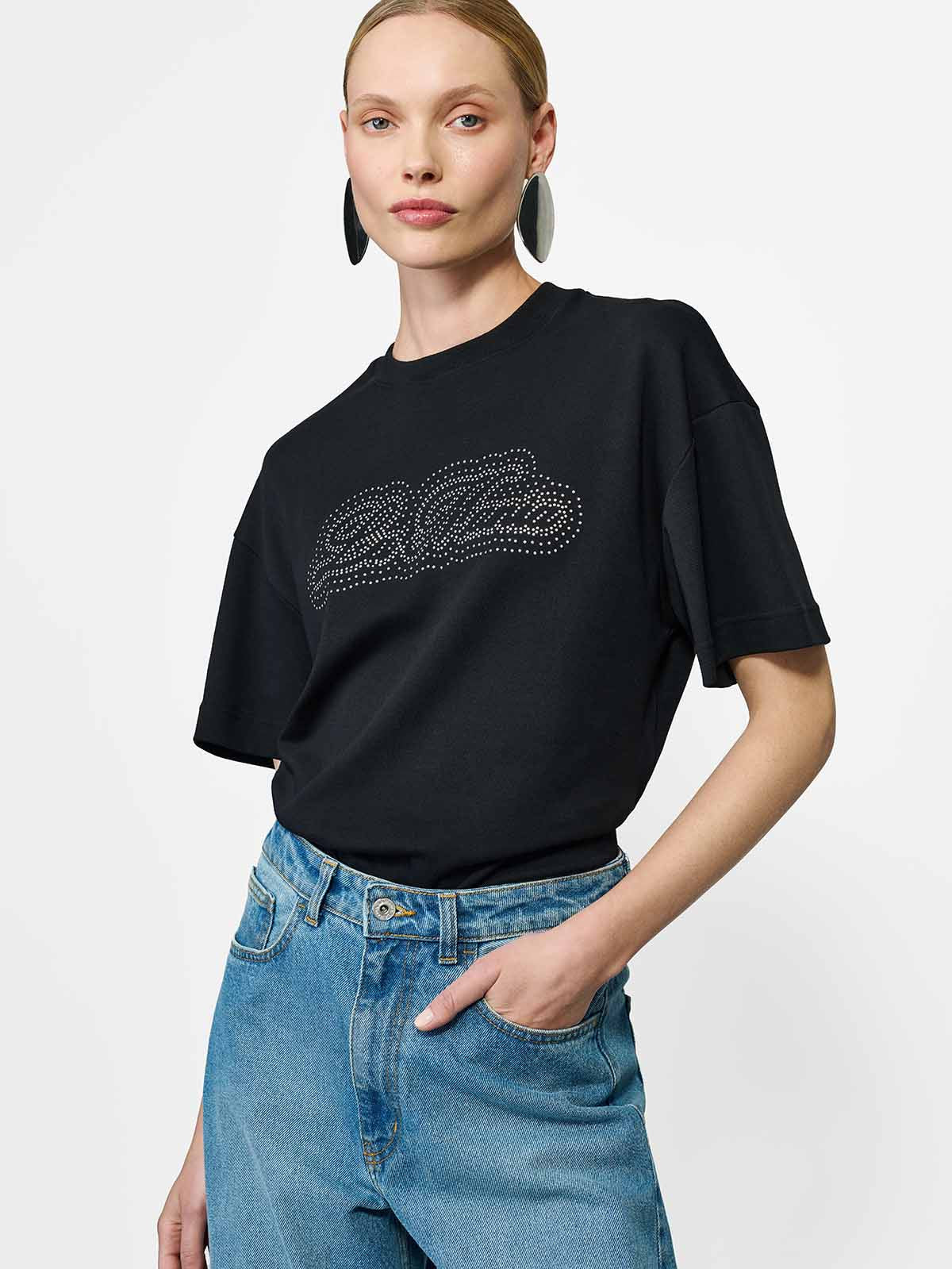T-SHIRT AVE BLACK