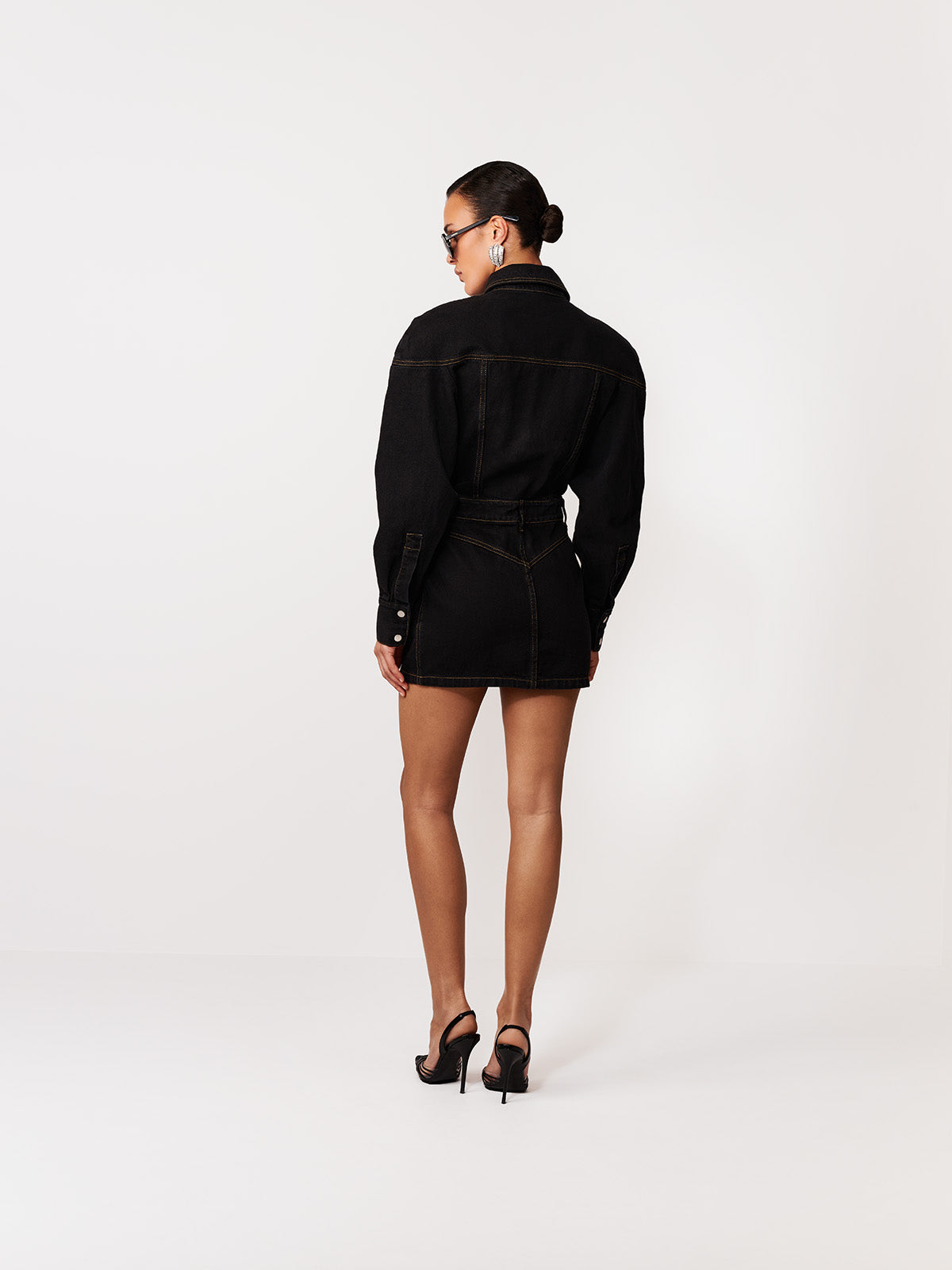 SUKIENKA JEANSOWA AVERY BLACK