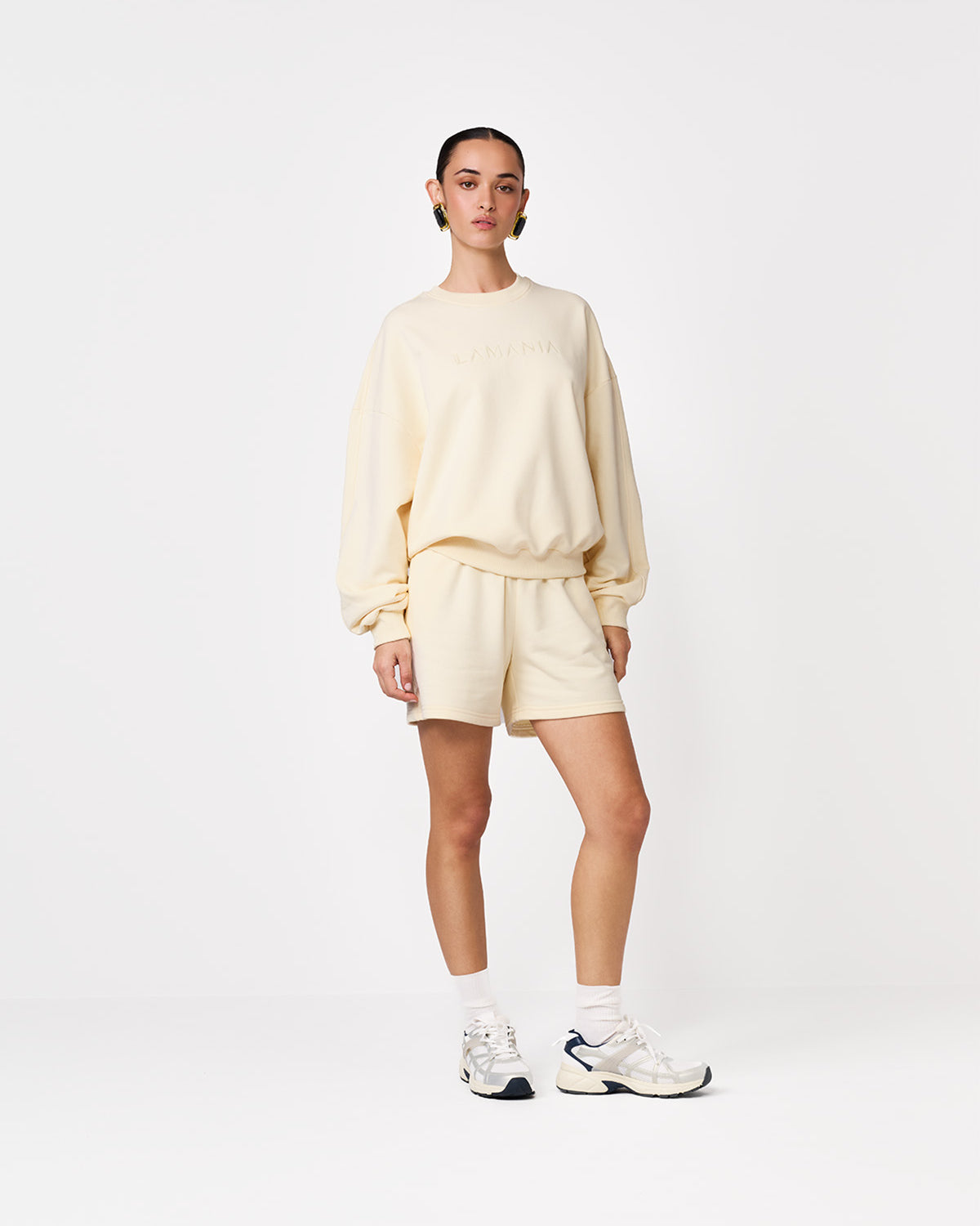SZORTY DRESOWE AIR BUTTER YELLOW