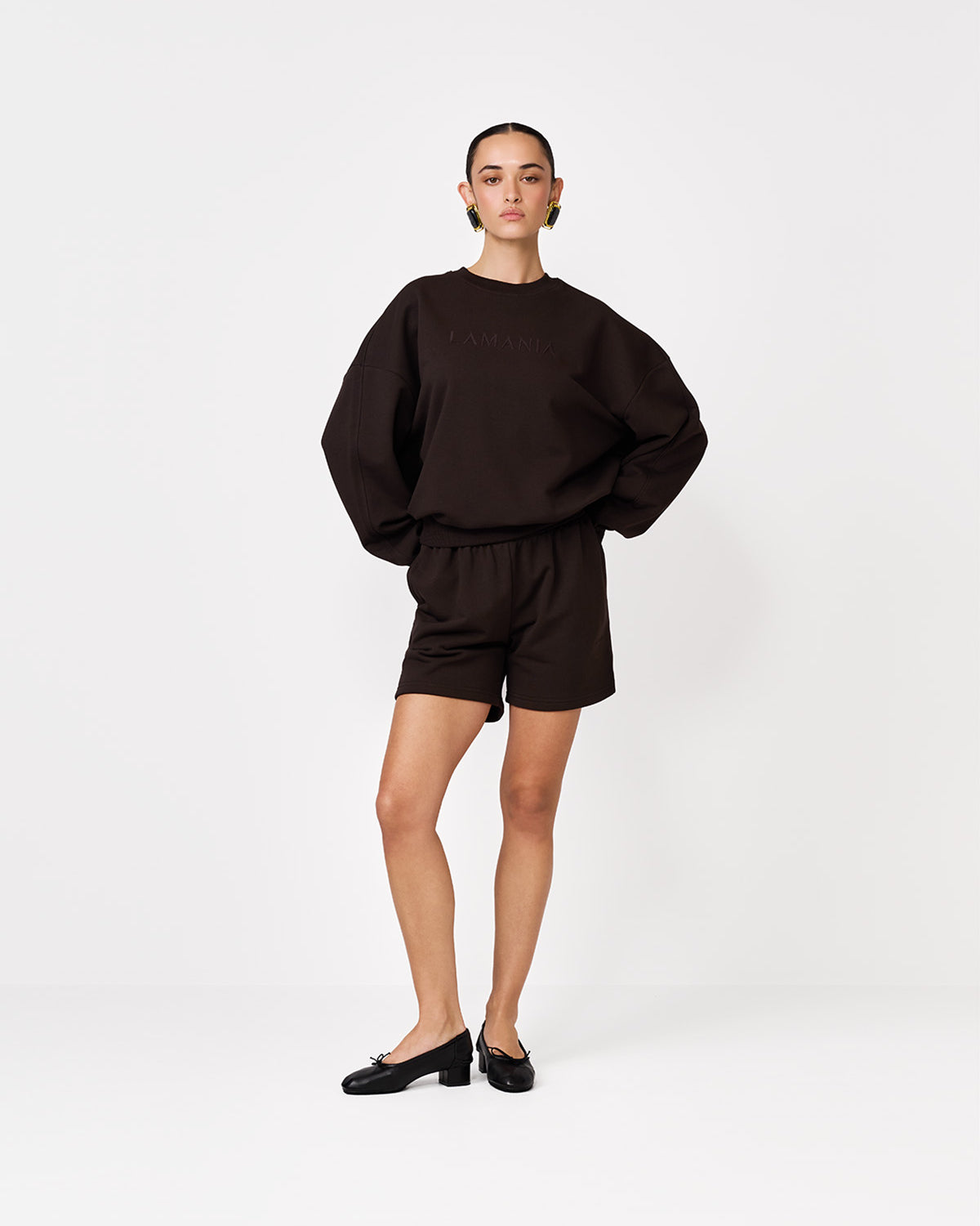 BLUZA BEZ KAPTURA BEL DARK CHOCOLATE