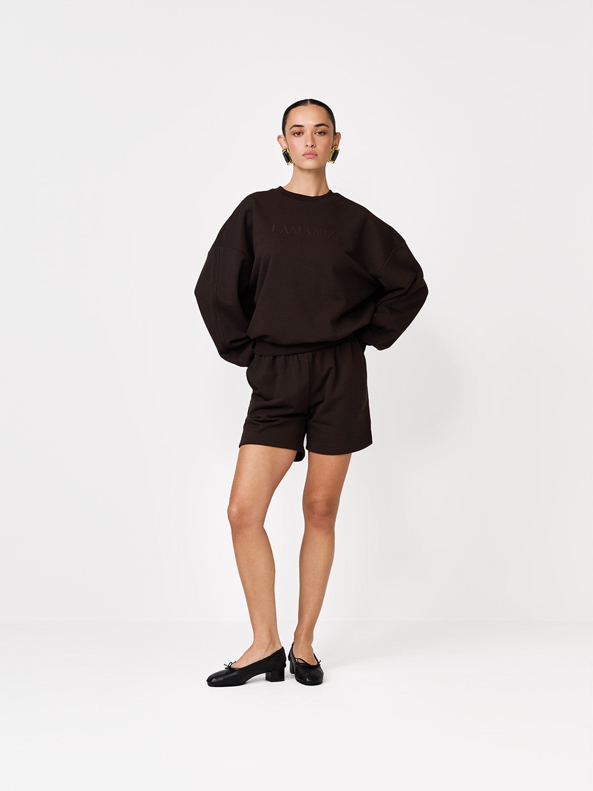 BLUZA BEZ KAPTURA BEL DARK CHOCOLATE