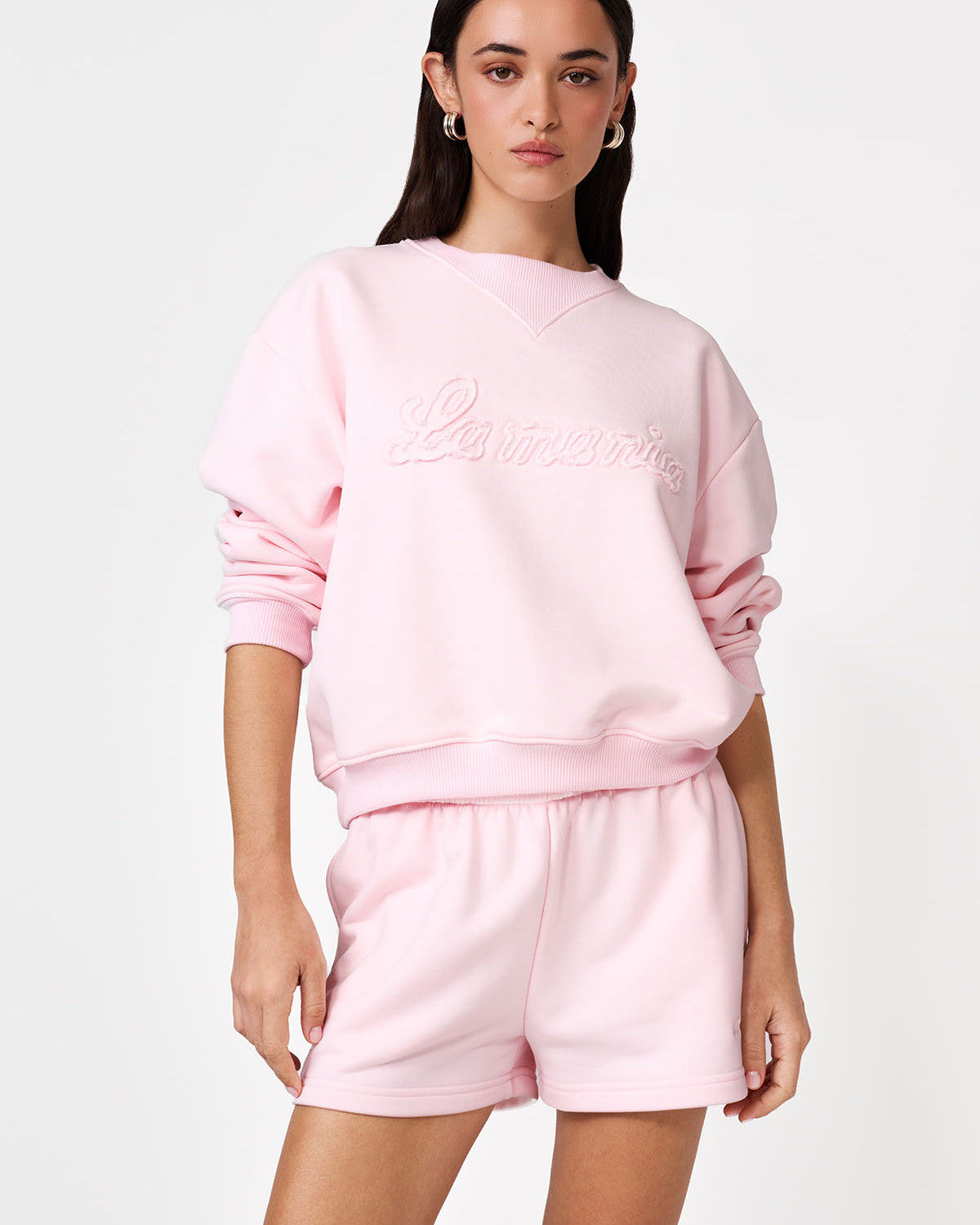 SZORTY DRESOWE MICA BABY PINK