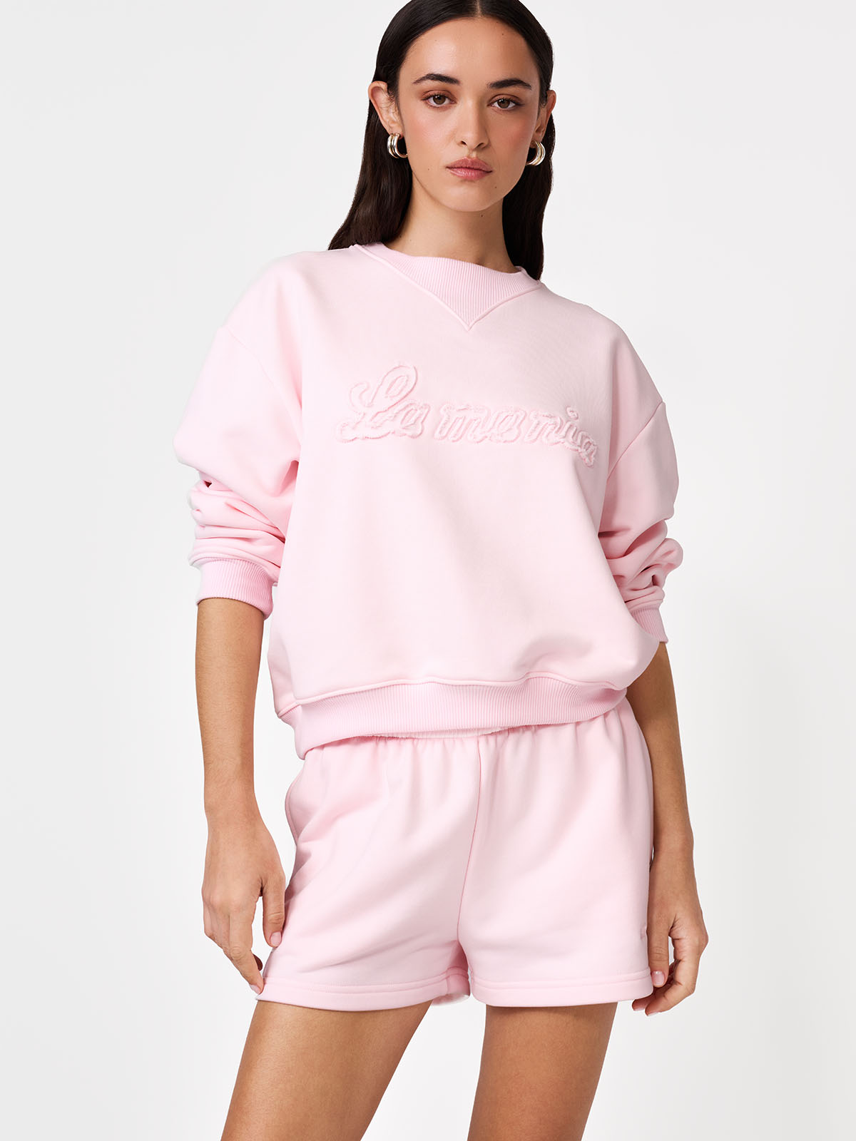 SZORTY DRESOWE MICA BABY PINK