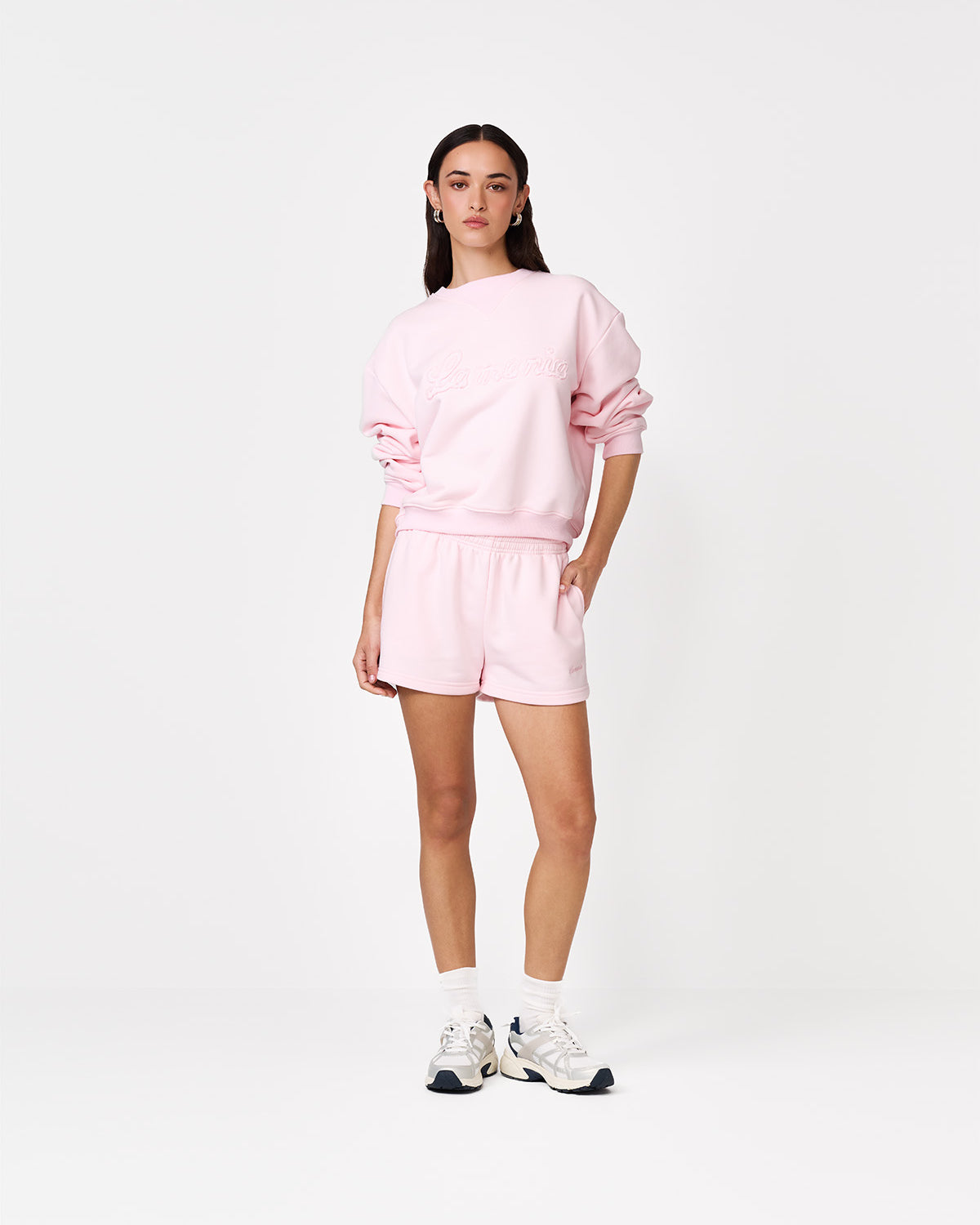 SZORTY DRESOWE MICA BABY PINK