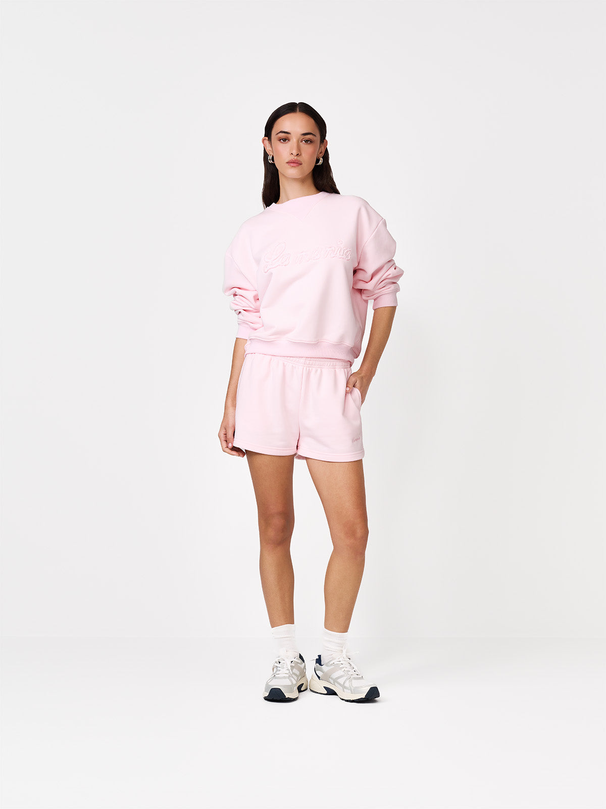 SZORTY DRESOWE MICA BABY PINK