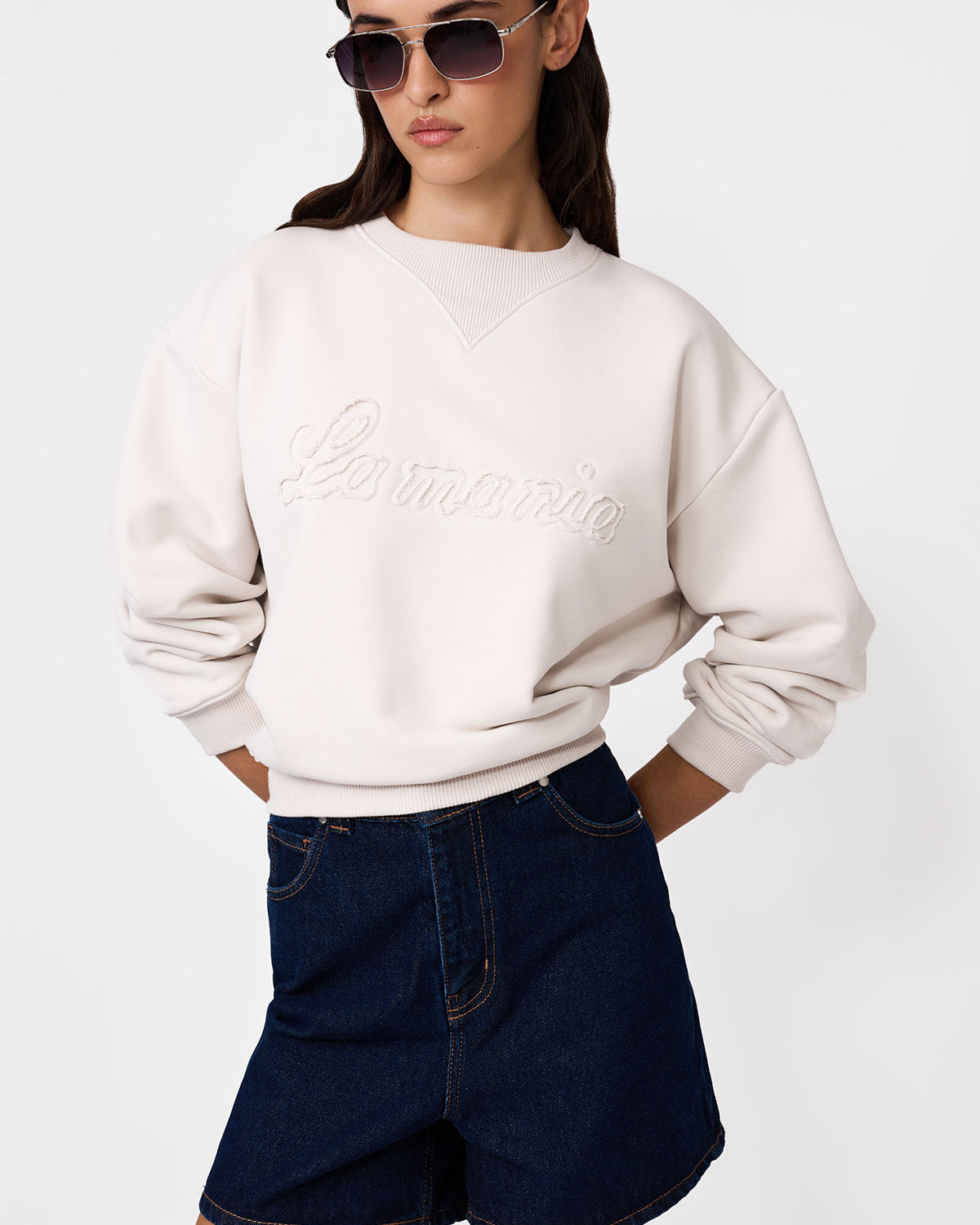 BLUZA BRODIE ECRU