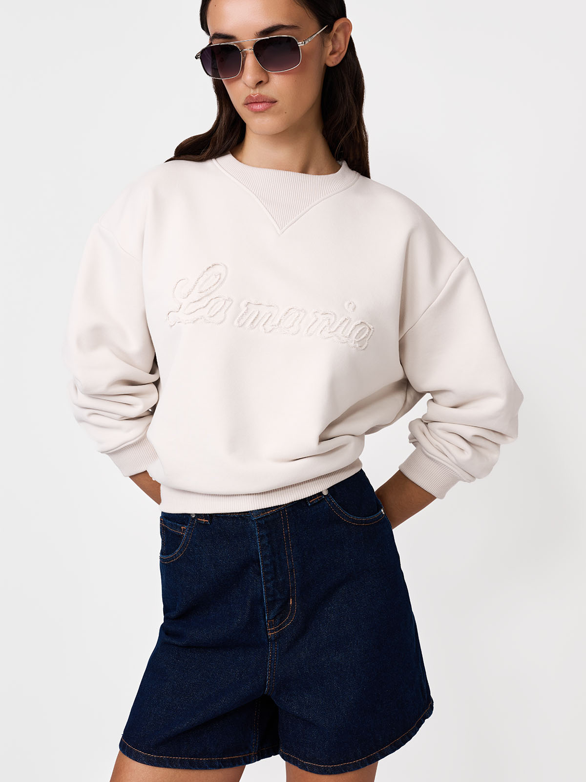 BLUZA BRODIE ECRU