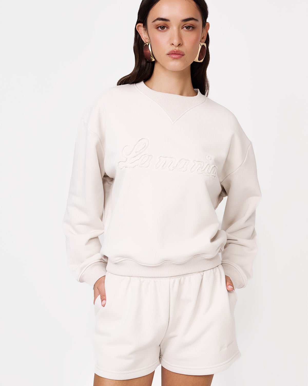 BLUZA BRODIE ECRU