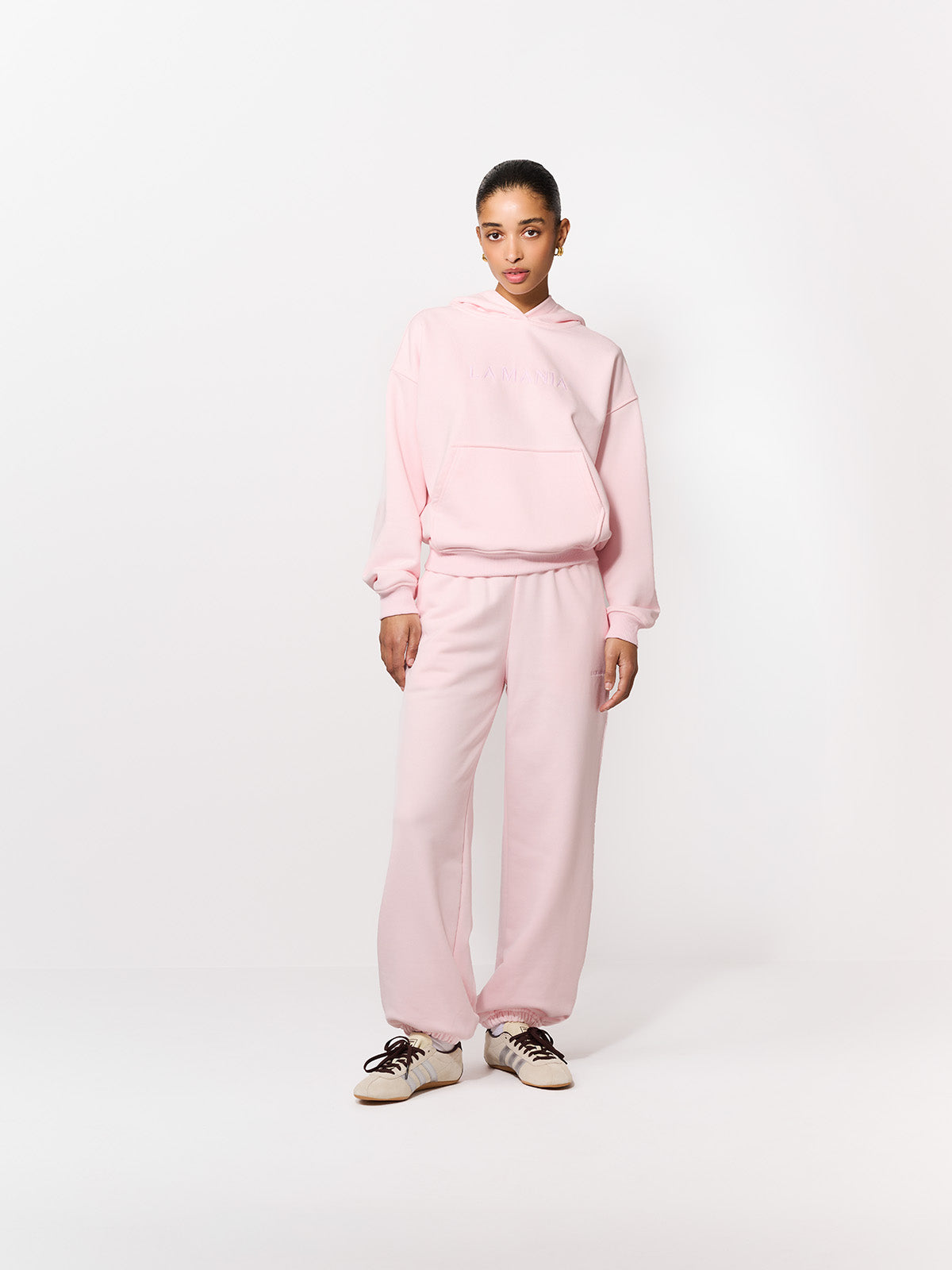 BLUZA Z KAPTUREM BROOK PASTEL PINK