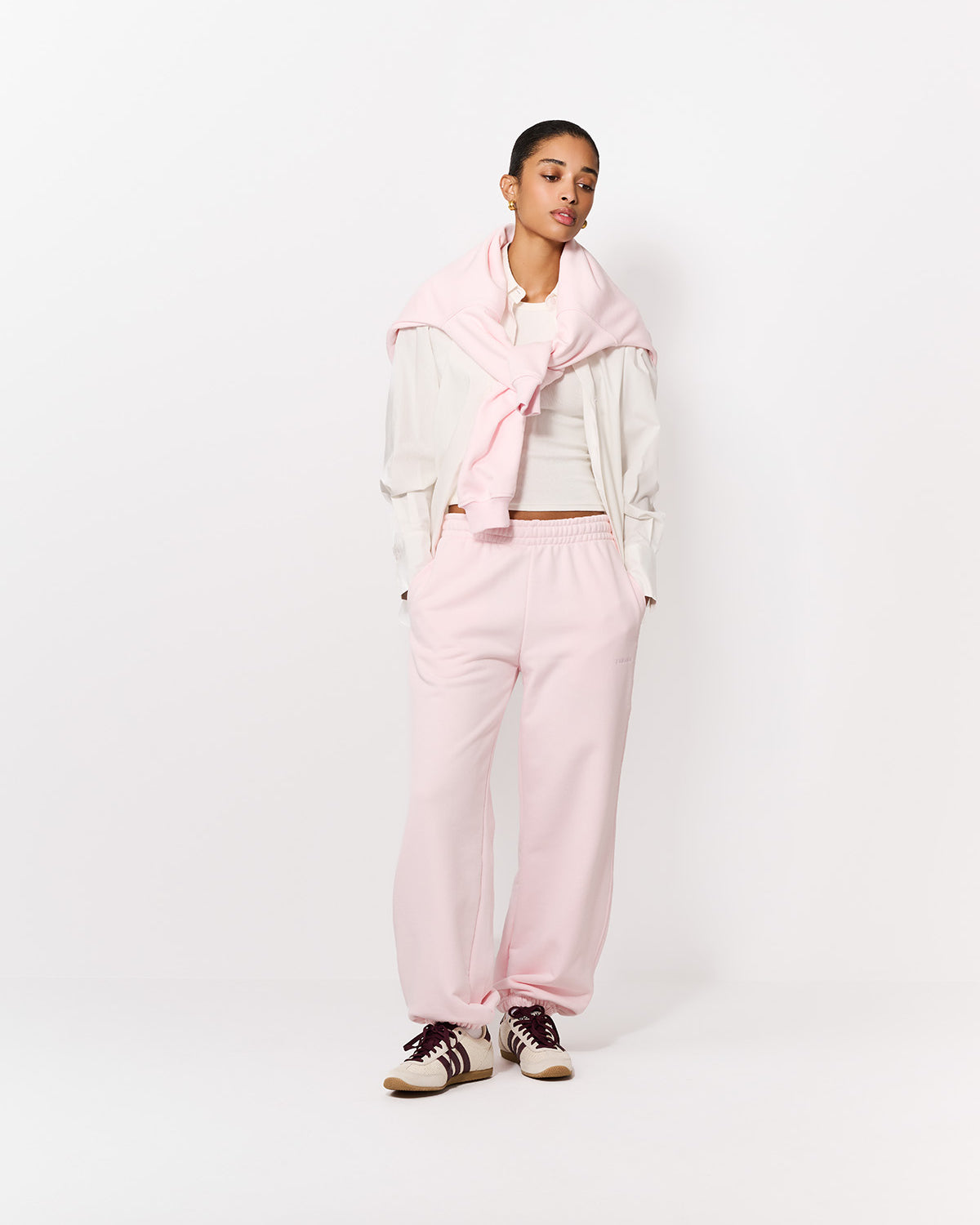 BLUZA Z KAPTUREM BROOK PASTEL PINK