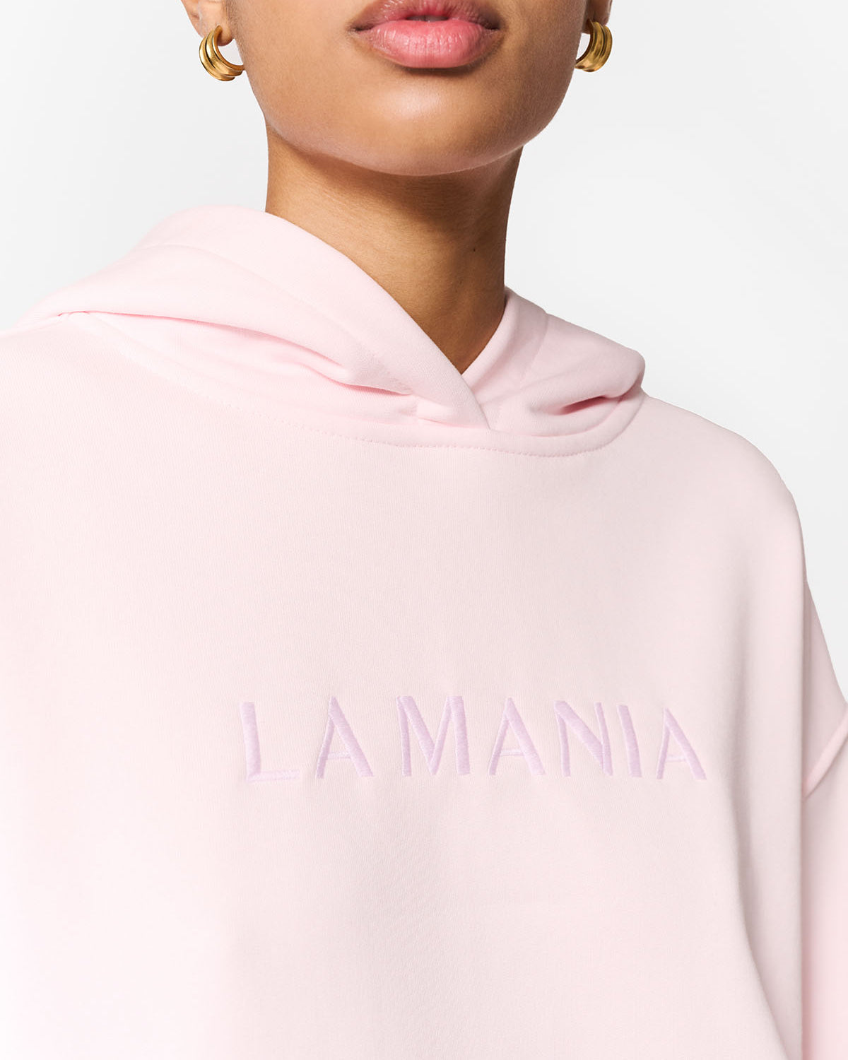 BLUZA Z KAPTUREM BROOK PASTEL PINK